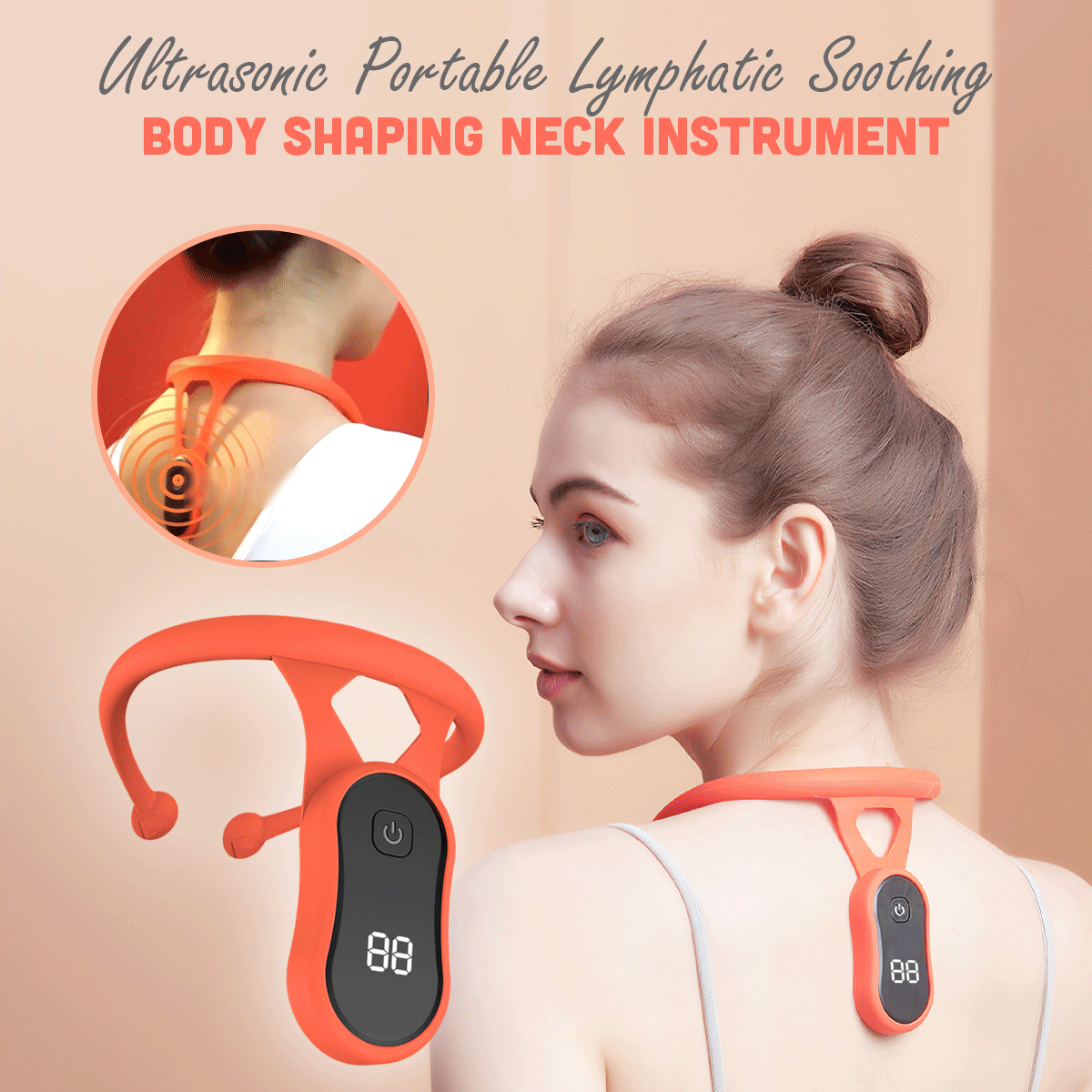 NeckSoothe™ – Draagbaar apparaat voor verlichting van lymfeophoping [50% Korting]