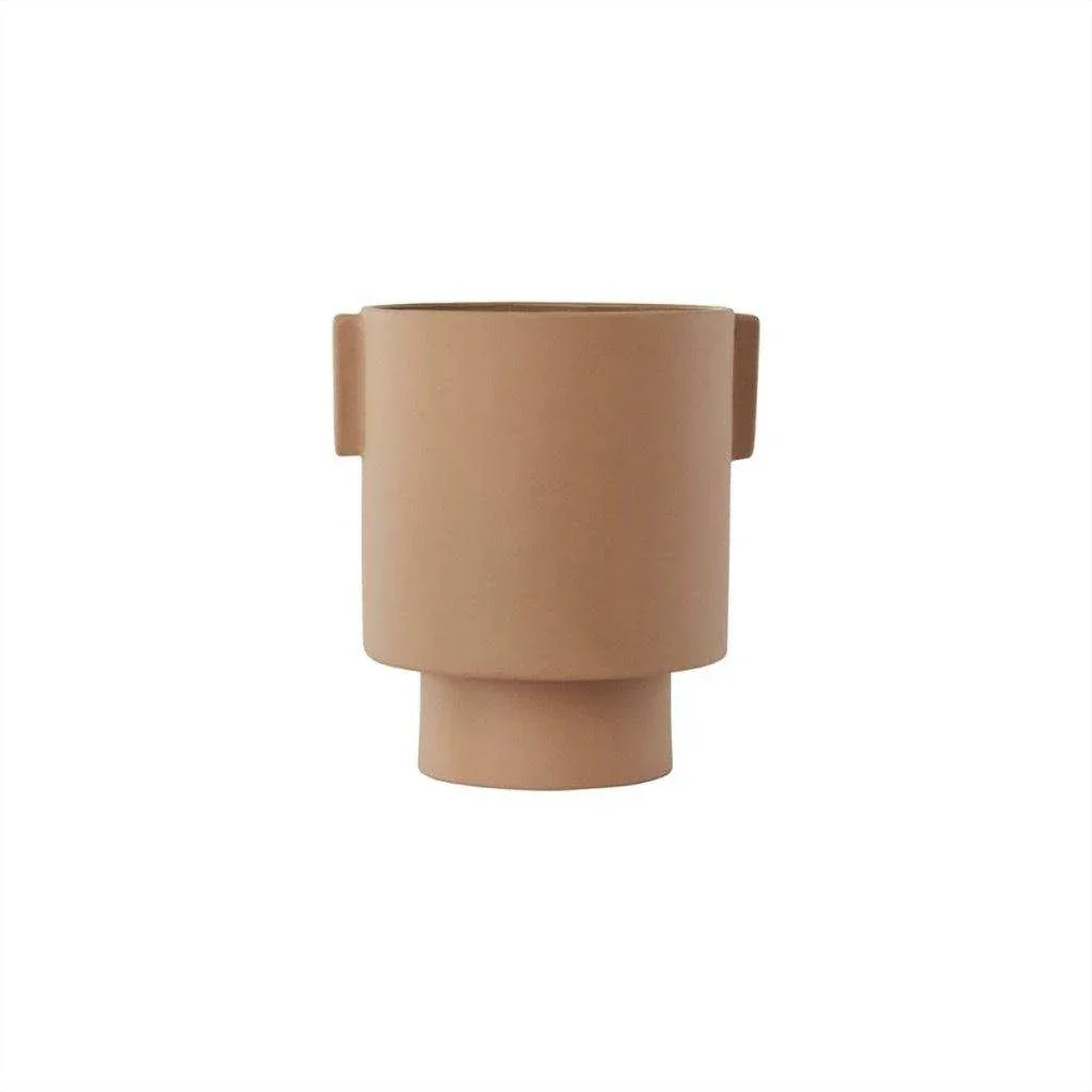 Inka pot medium Camel