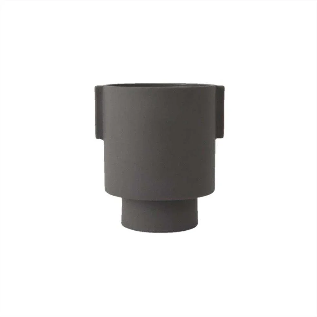 Inka pot medium antraciet