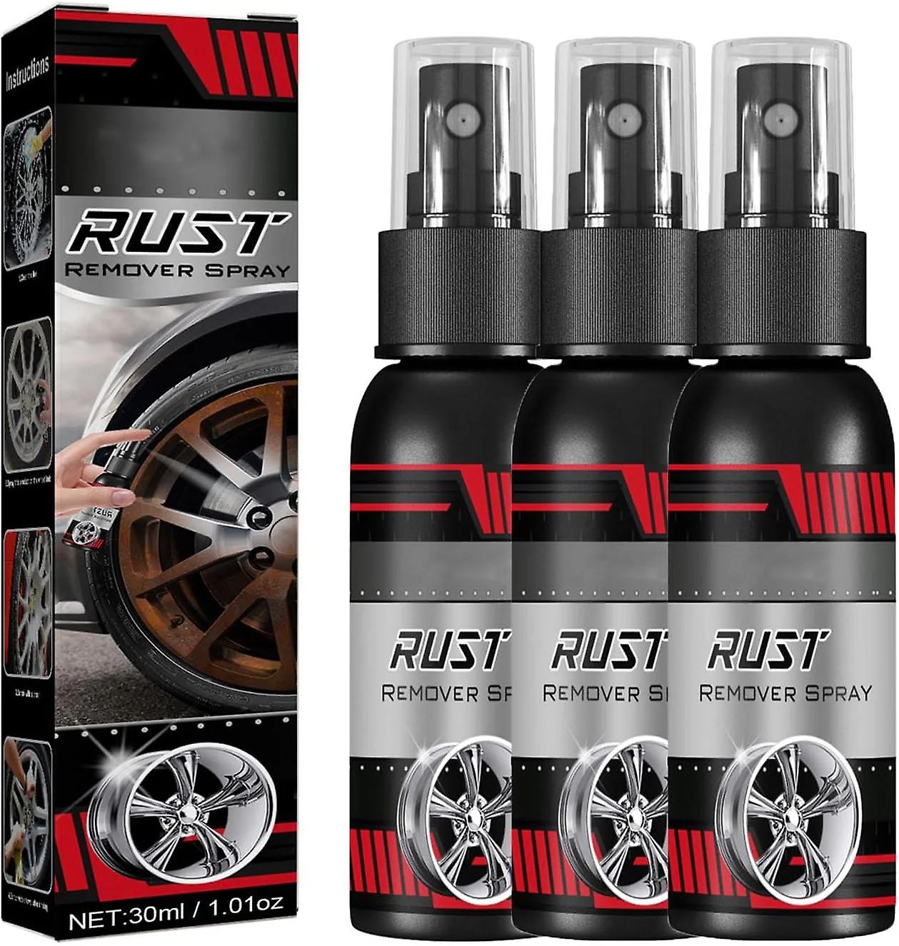 1 + 2 Gratis | CorrodeWizard™ Roestverwijderingsspray [Laatste dag korting]