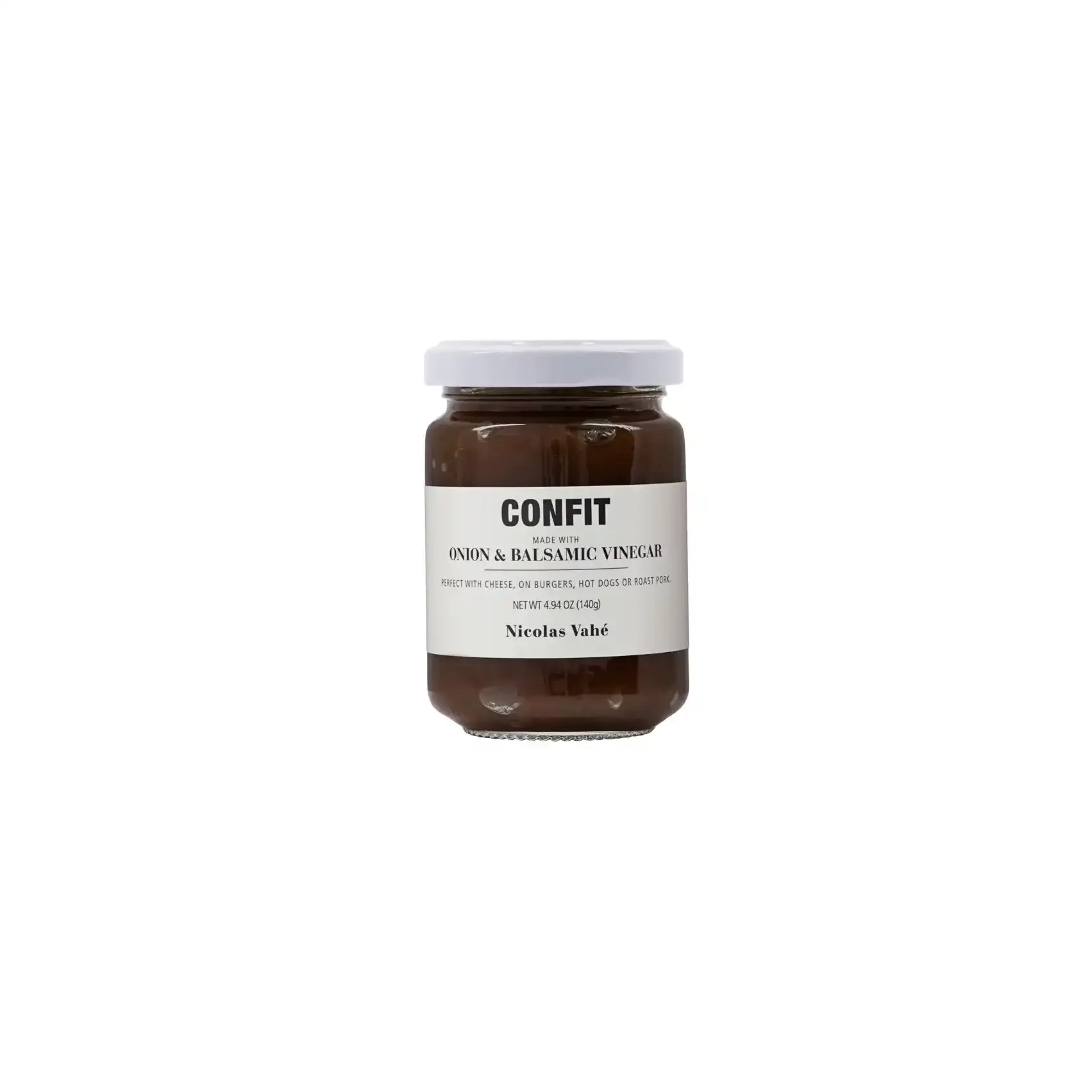 Confituur ui en balsamico azijn