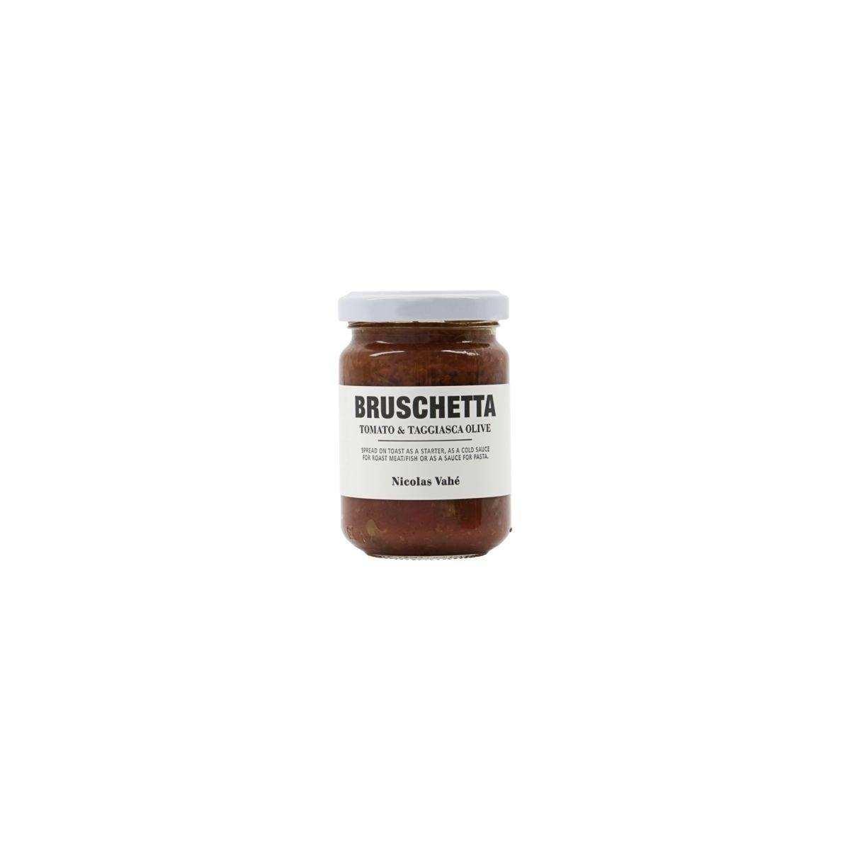Bruschetta tomaat en Taggiasca olijf