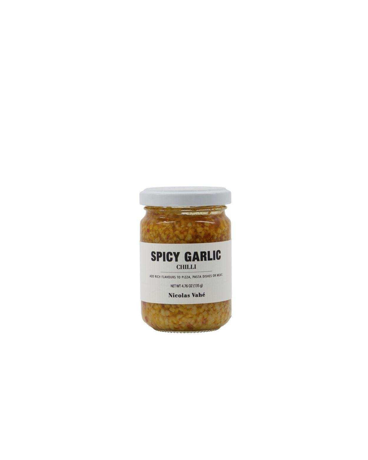 Pittige knoflook olie