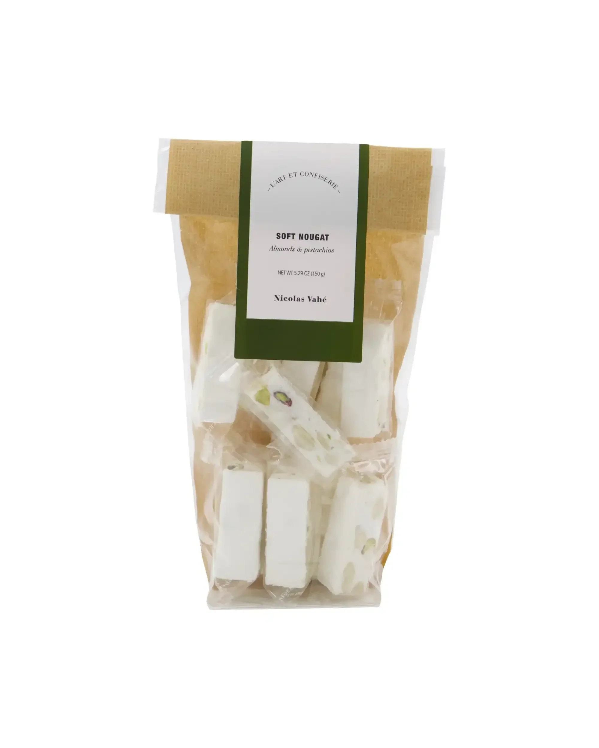 Soft Nougat Almonds & Pistachios 150g Soft Nougat Almonds & Pistachios 150g
