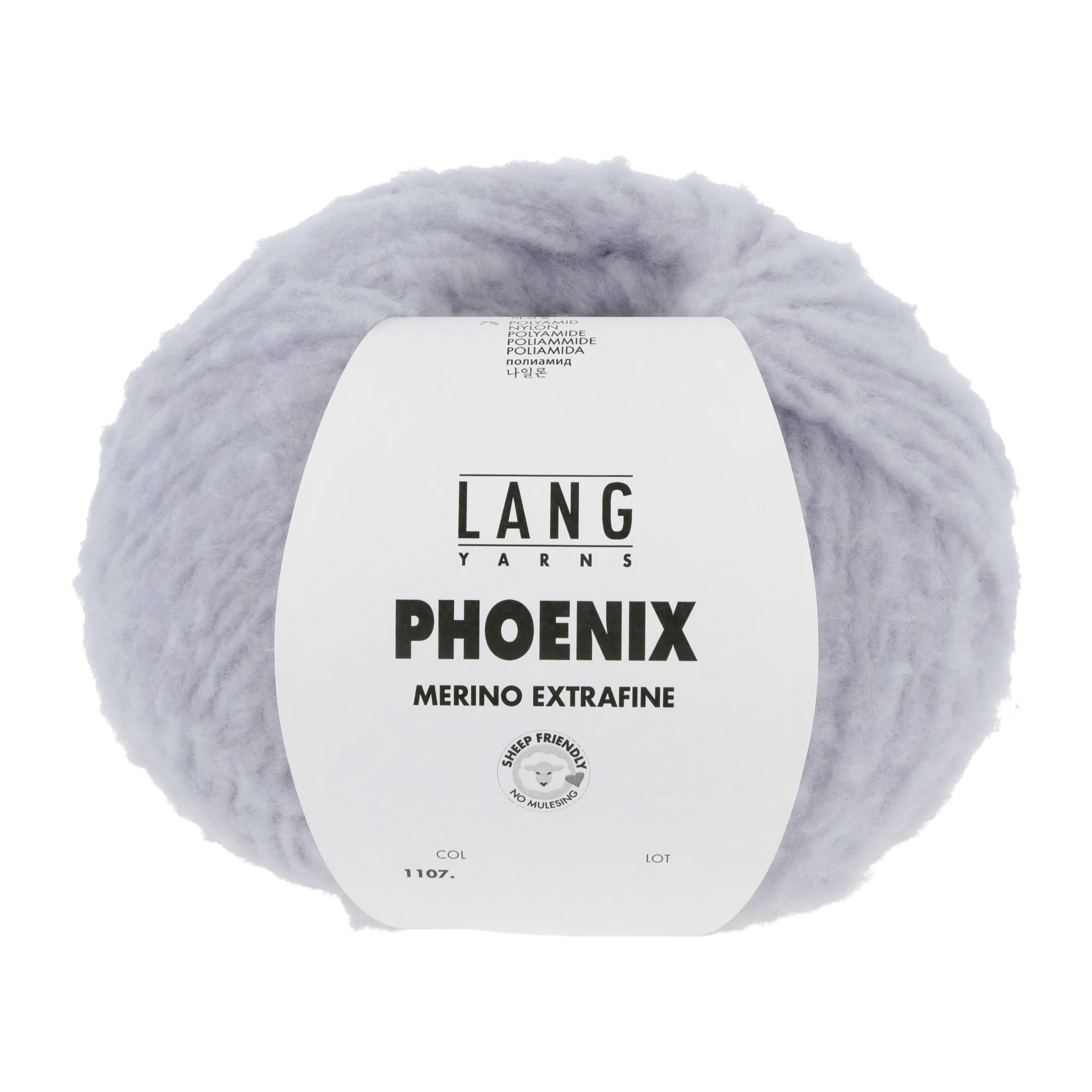 Lang Yarns Phoenix Merino Extrafine Silver (0023) Lang Yarns Phoenix Merino Extrafine Silver (0023)