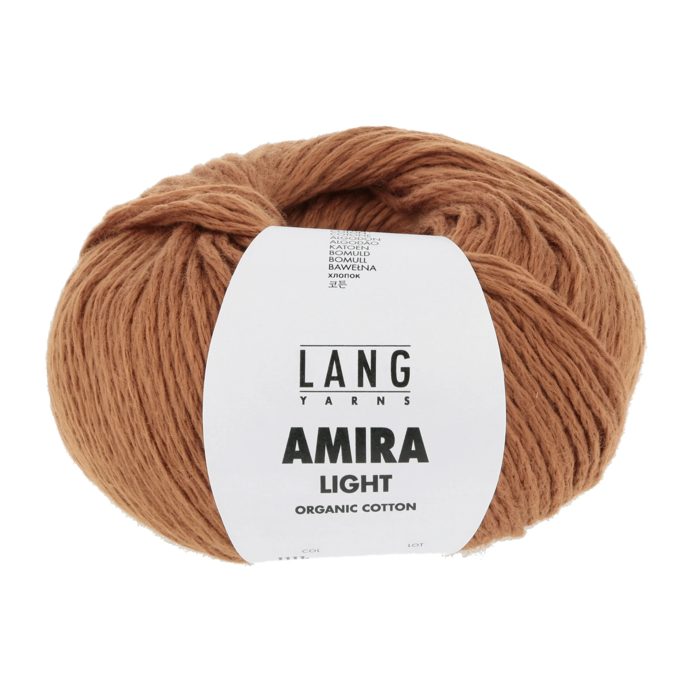 Lang Yarns Amira Light Cinnamon (0075) Lang Yarns Amira Light Cinnamon (0075)