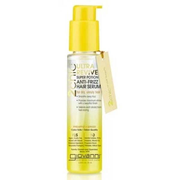 Giovanni Cosmetics - 2chic®  - Ultra-Revive Super Potion Anti-Frizz Hair Serum with Pineapple & Ginger 81 ml