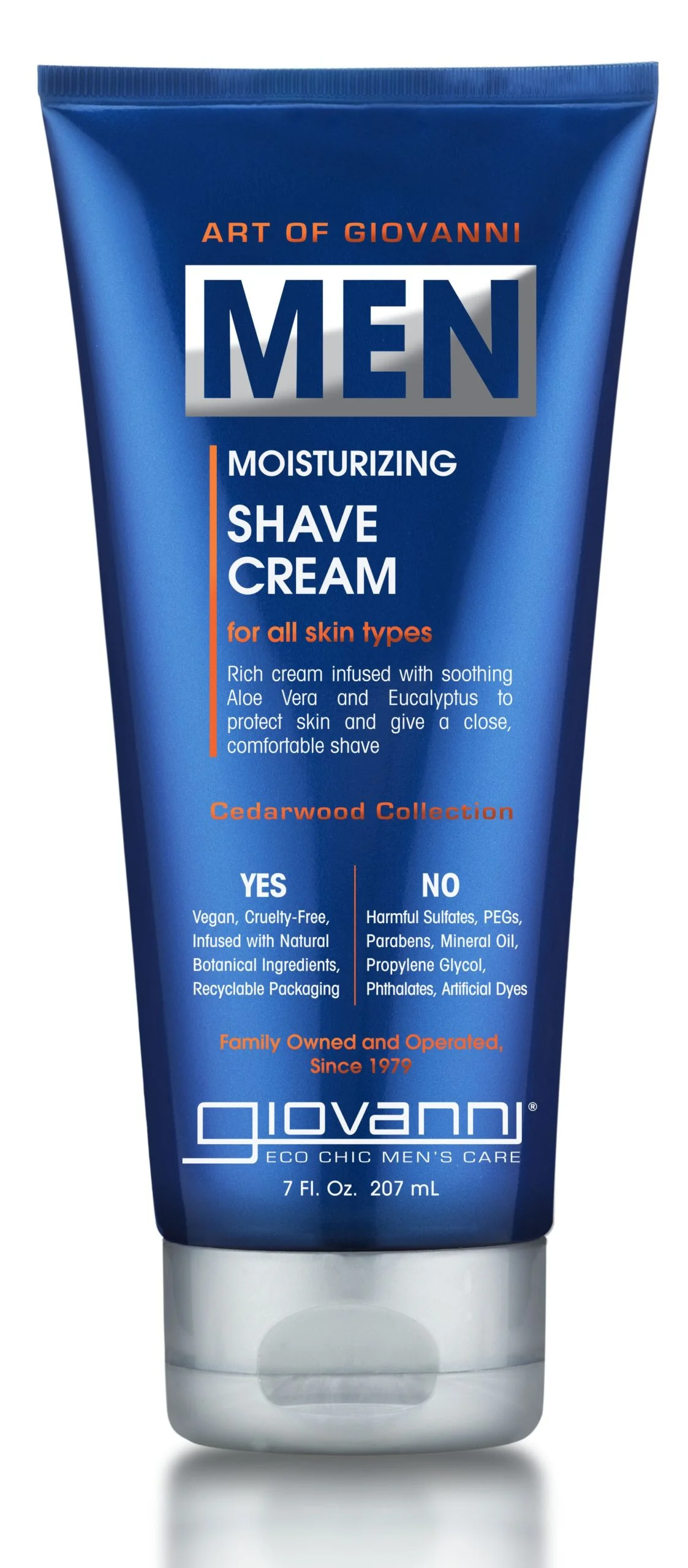 Giovanni Cosmetics – Men’s Moisturizing Shave Cream 207ml