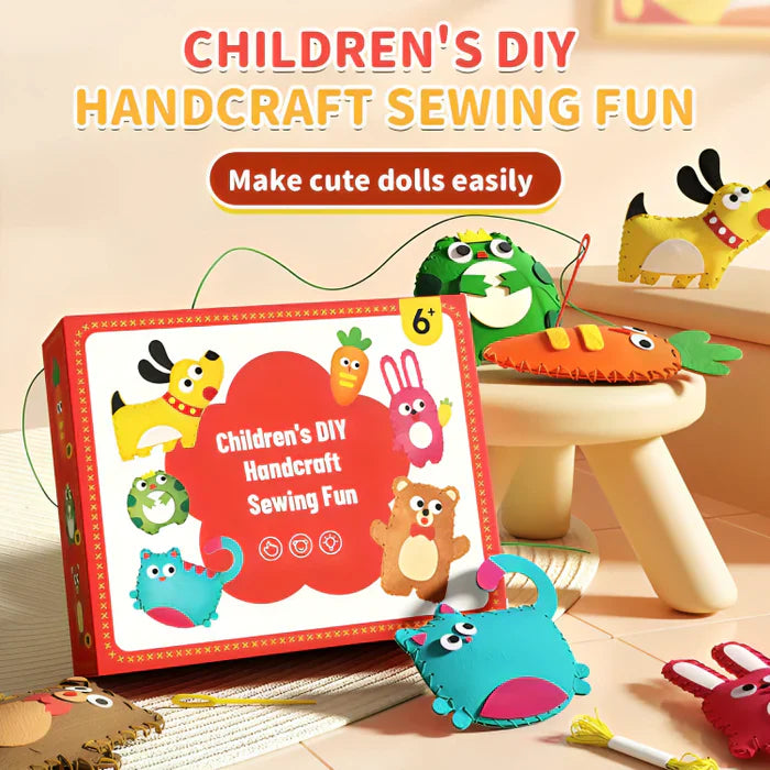 50% Korting | SewPals™ – Leuk doe-het-zelf naaipakket voor kinderen [Laatste dag korting].