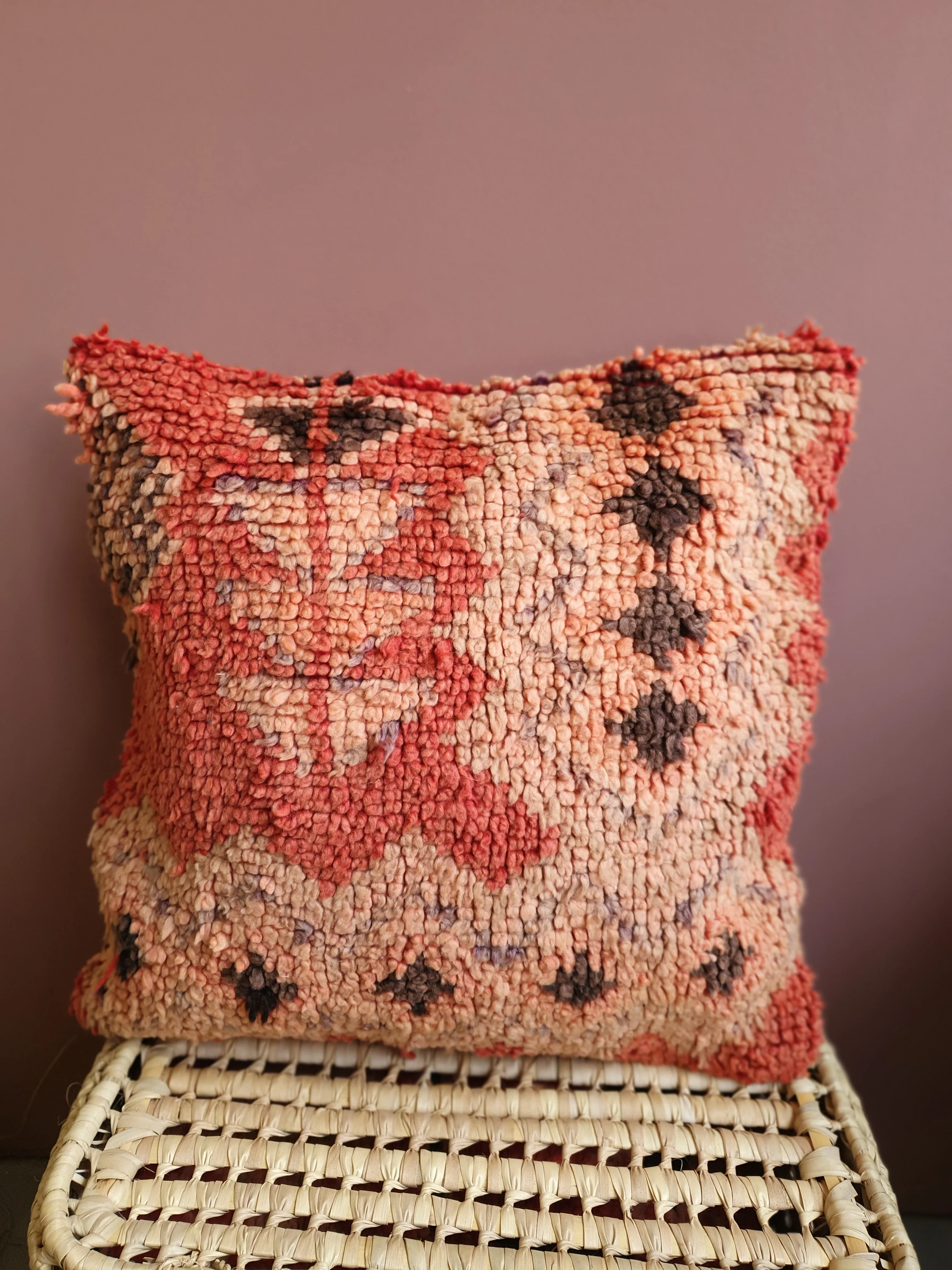 Kussen rood-roze -01- Kussen rood-roze -01-