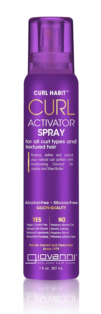 Giovanni Cosmetics – Curl Habit Curl Activator Spray – 207 ml