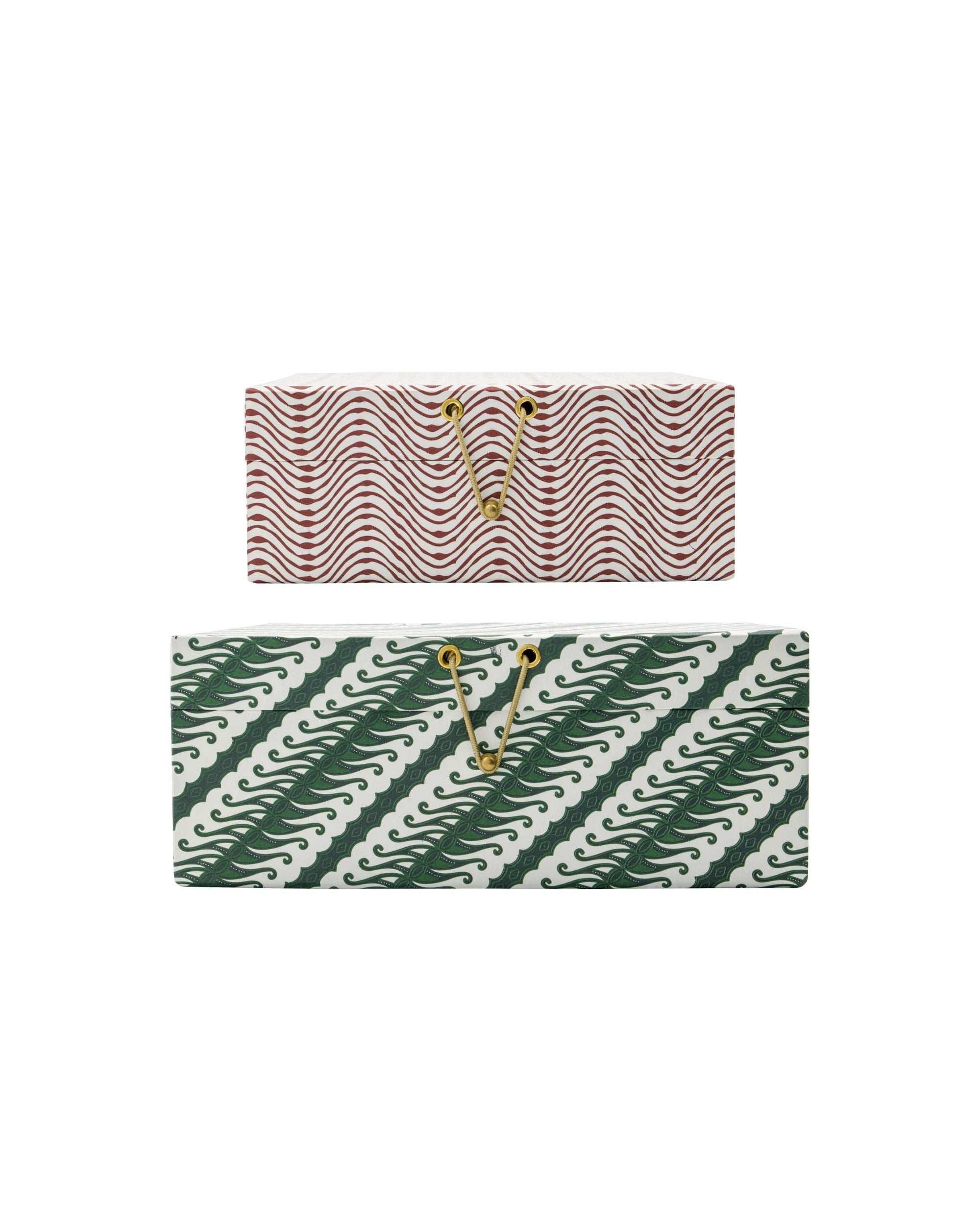 Bewaardozen set Keep groen