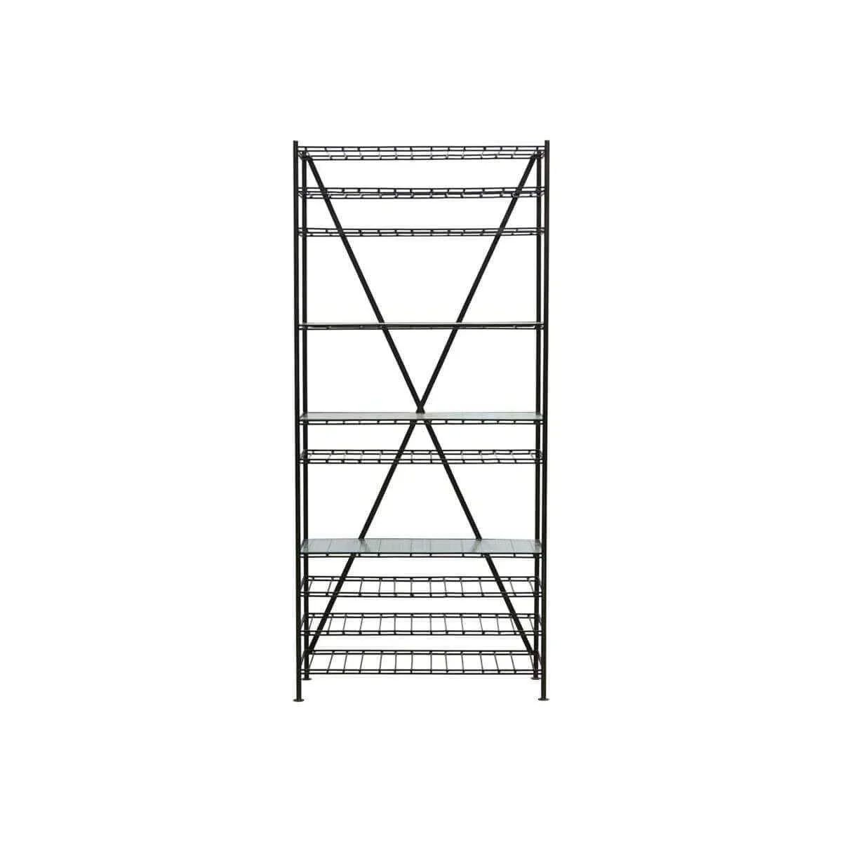 Rek Gany zwart 200cm