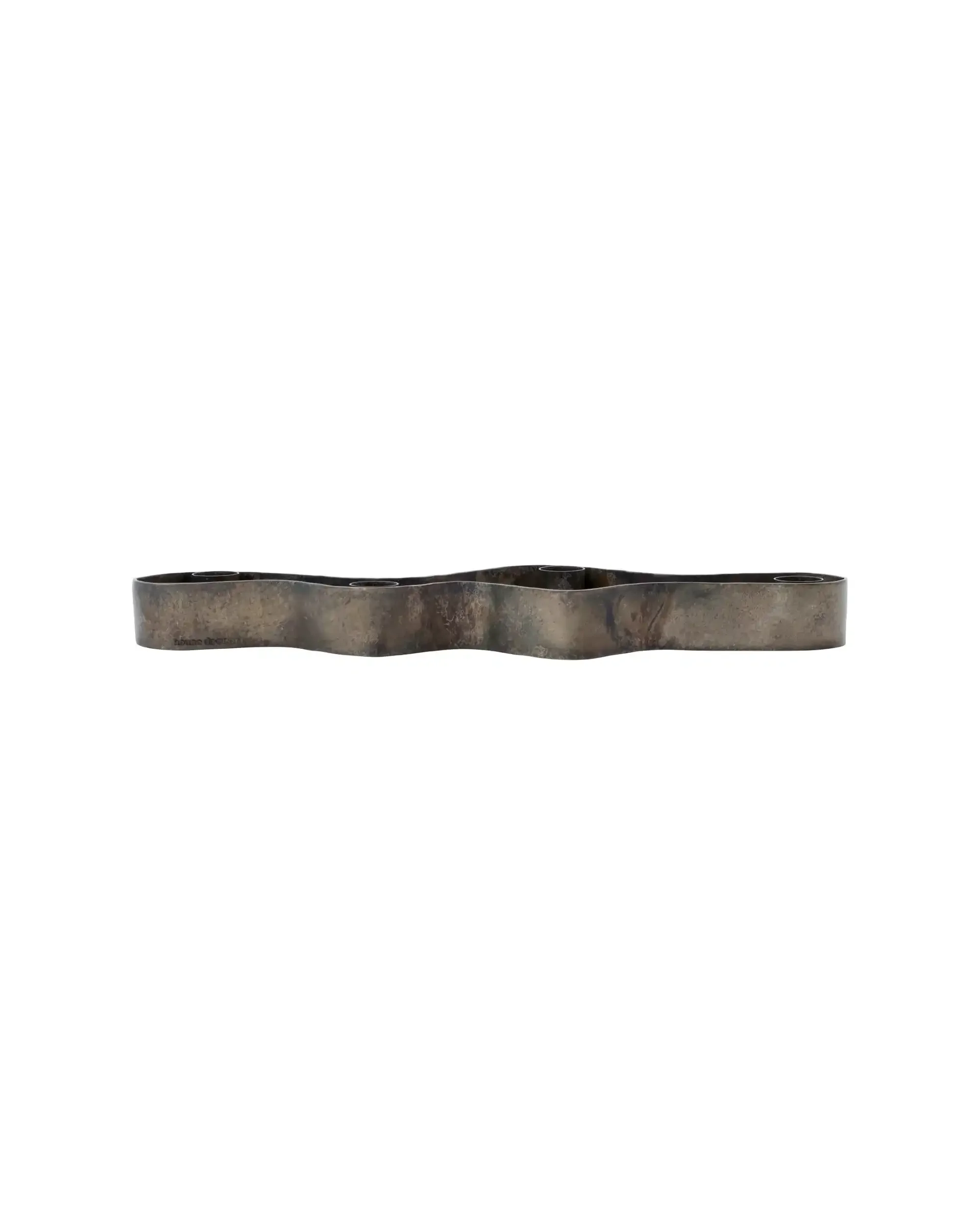 Kandelaar Flood antiek bruin 35cm
