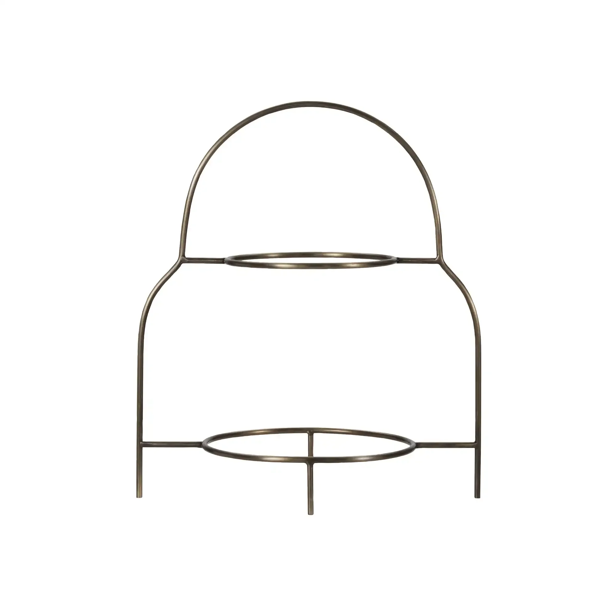 Bordenstandaard Sana antieke koper 37cm