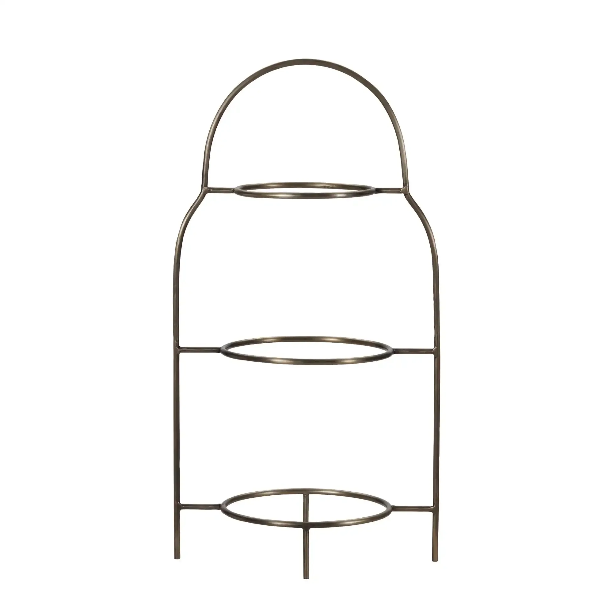 Bordenstandaard Sana antiek koper 47cm