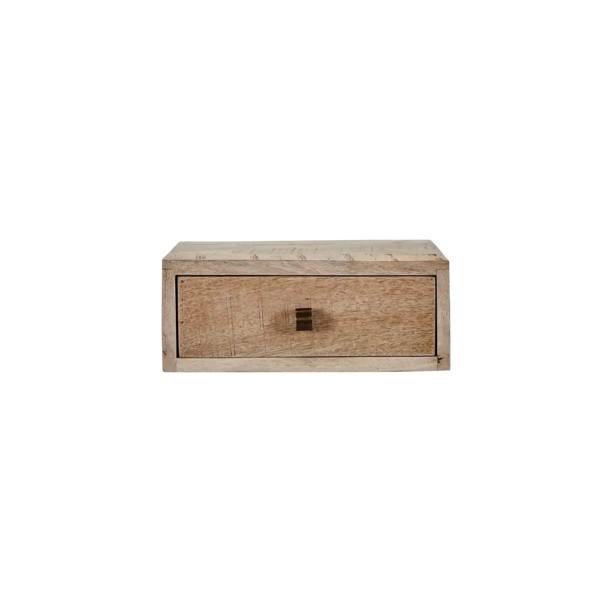 Bedsi naturel wandtafel mangohout 35cm