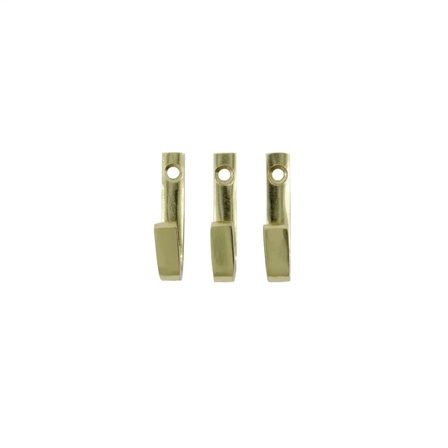Bath haak goud set van 3