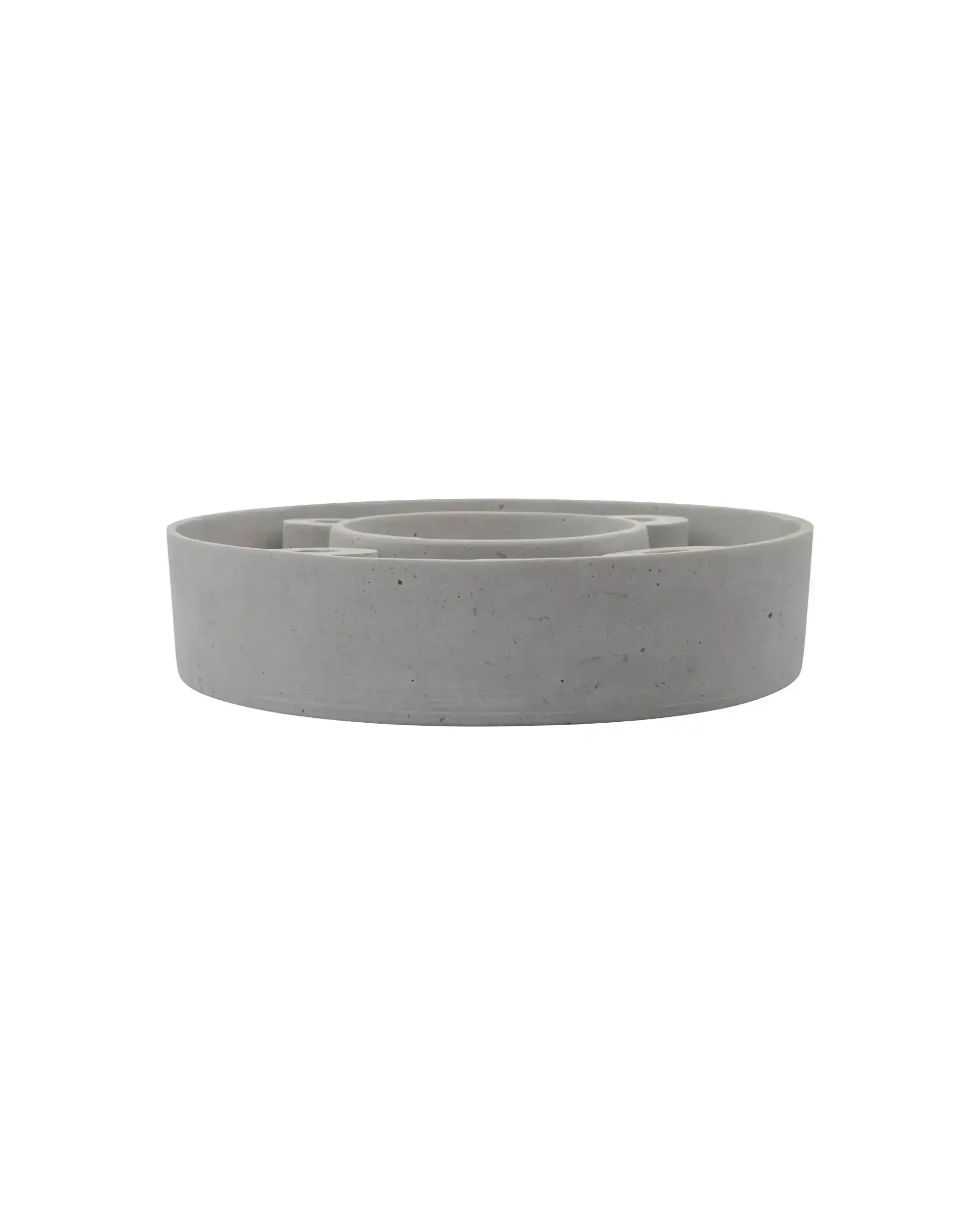 Kaarsenstandaard The Ring Grijs 28cm