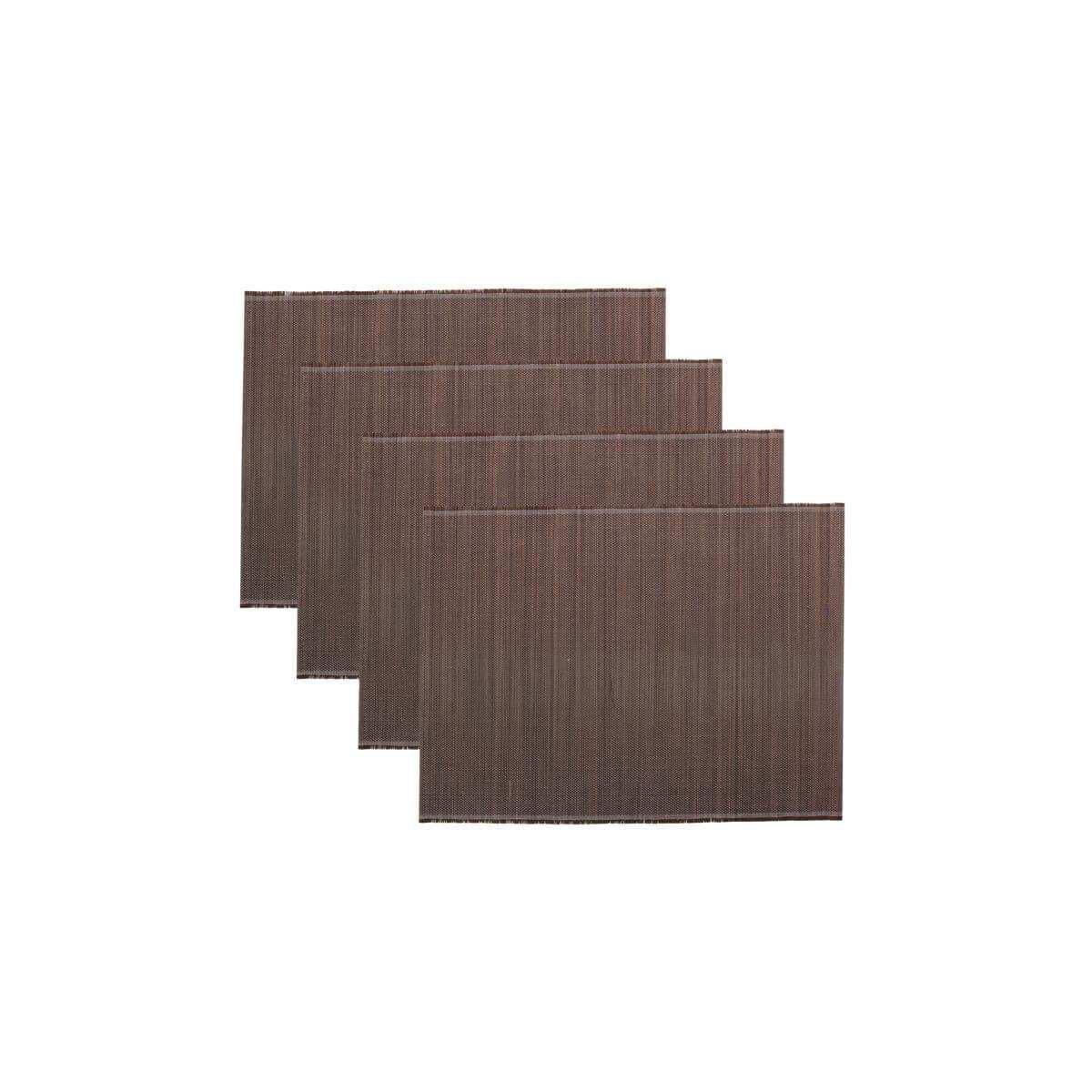 Placemat Bamb  lichtbruin – 4 stuks