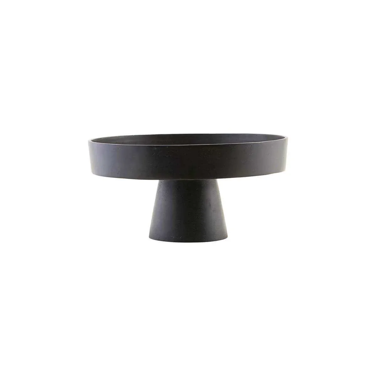 Plateau Jamar zwart geoxideerd 36cm