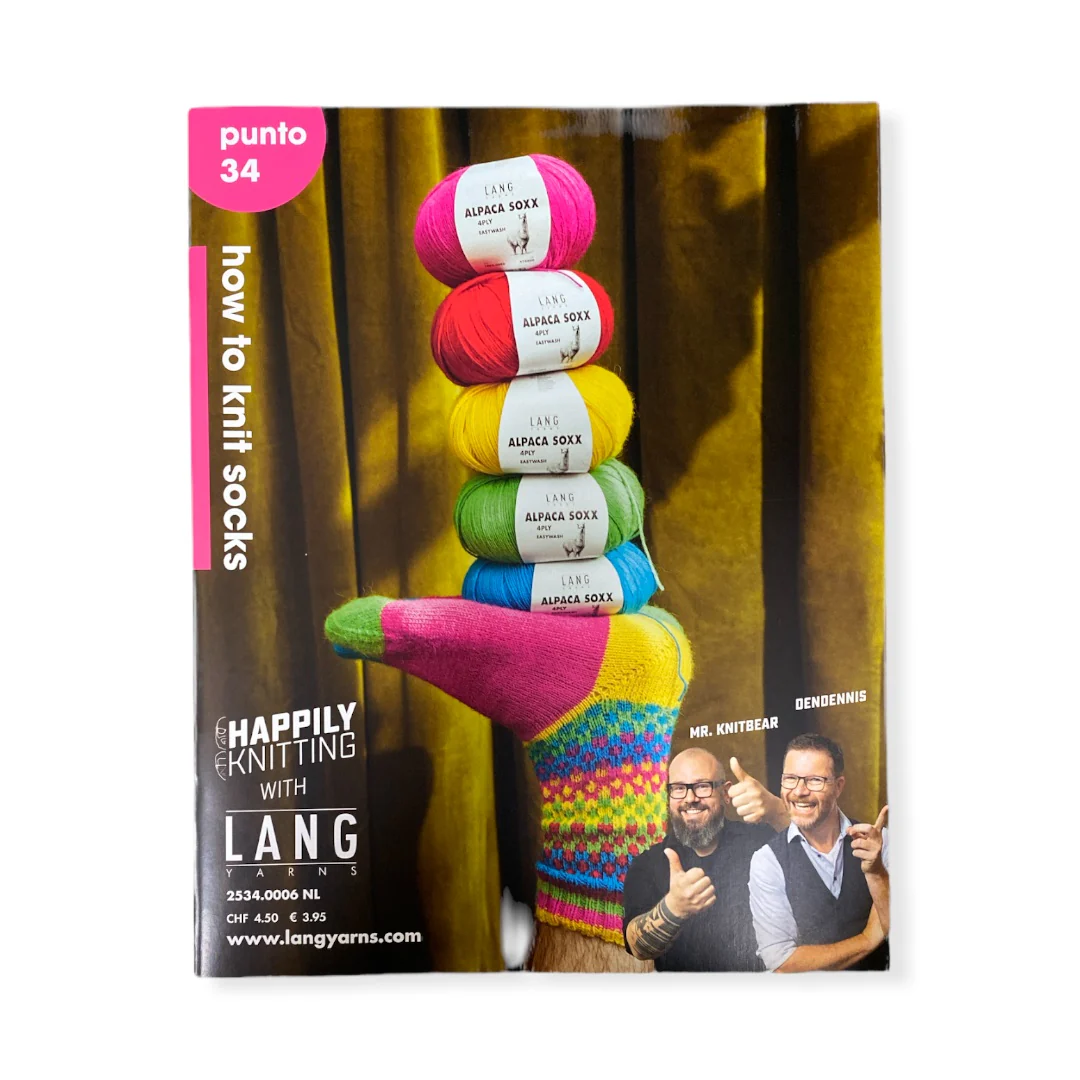 Lang Yarns Punto 34 How to Knit Socks Lang Yarns Punto 34 How to Knit Socks