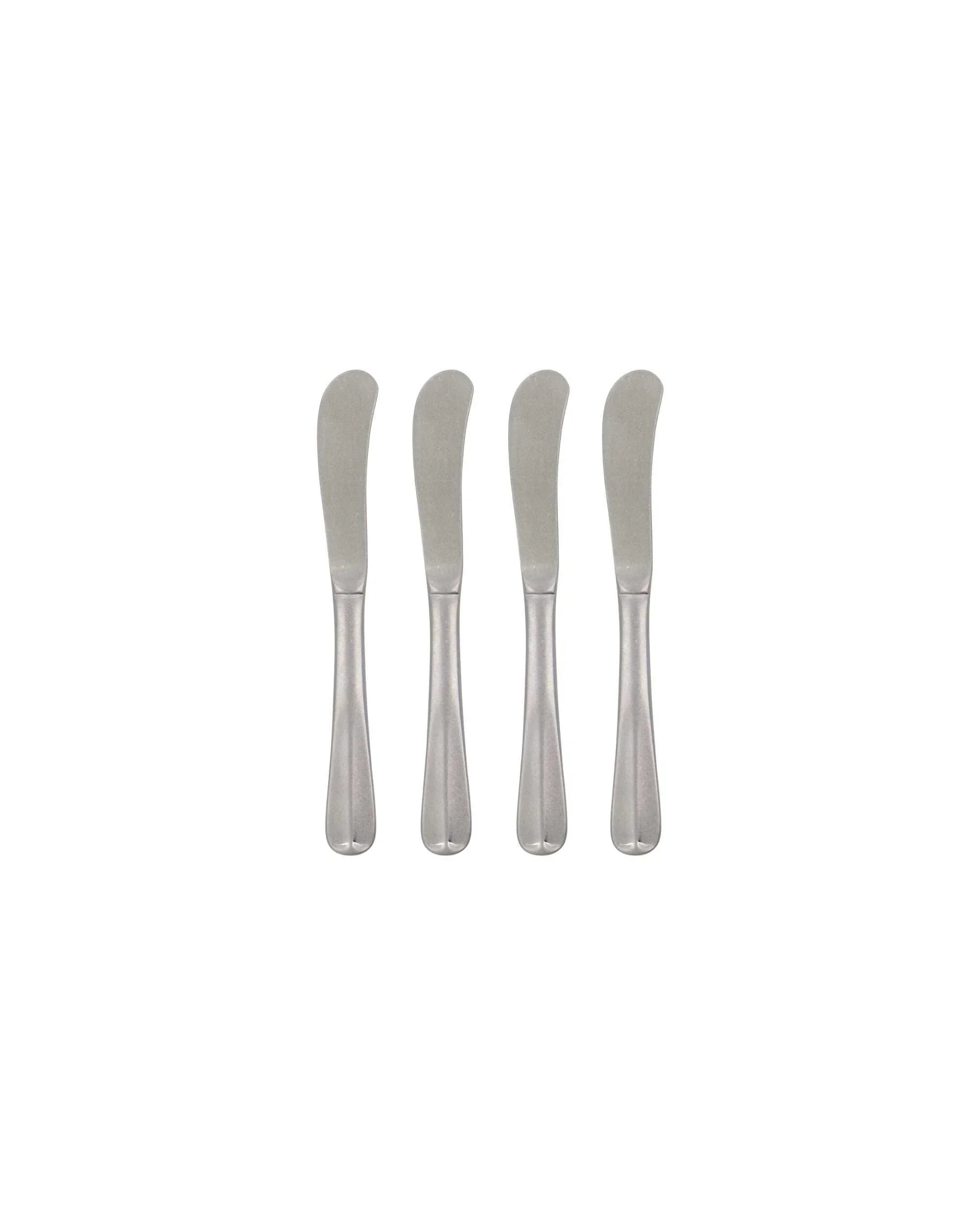 Botermessen Mora zilver – 4 stuks