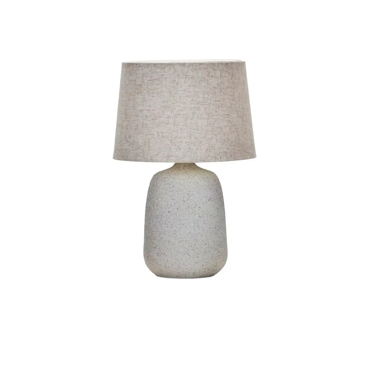 Tafellamp Tana met gebroken wit 46cm