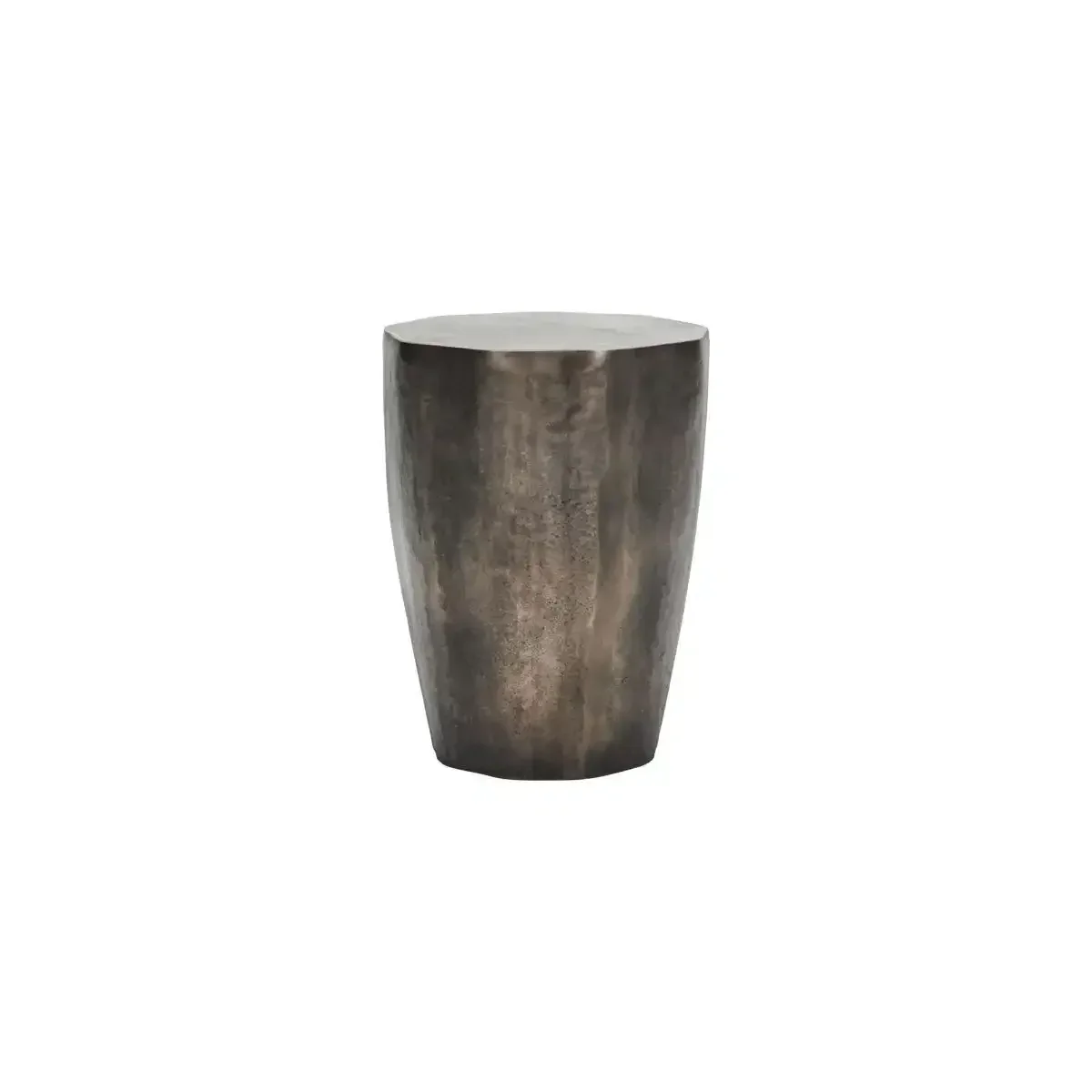 Bijzettafel Meta antiek koper 44x33cm