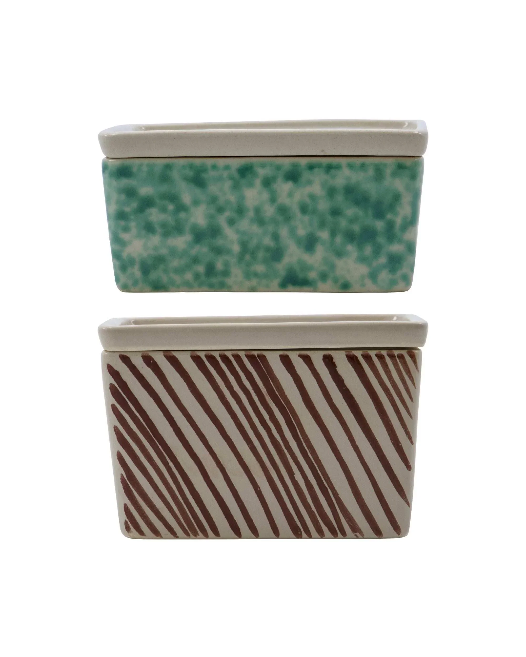 Bewaardozen set Diva groen