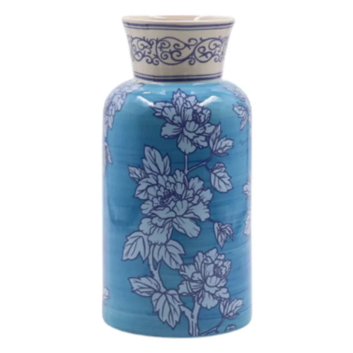 Blue Blossom vaas blauw 24cm