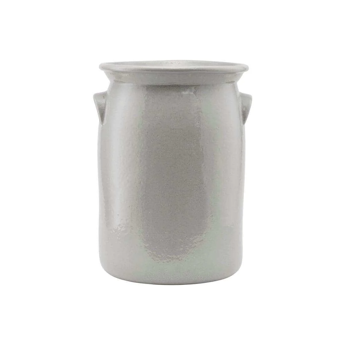 aardewerk pot Shellish grijs groot