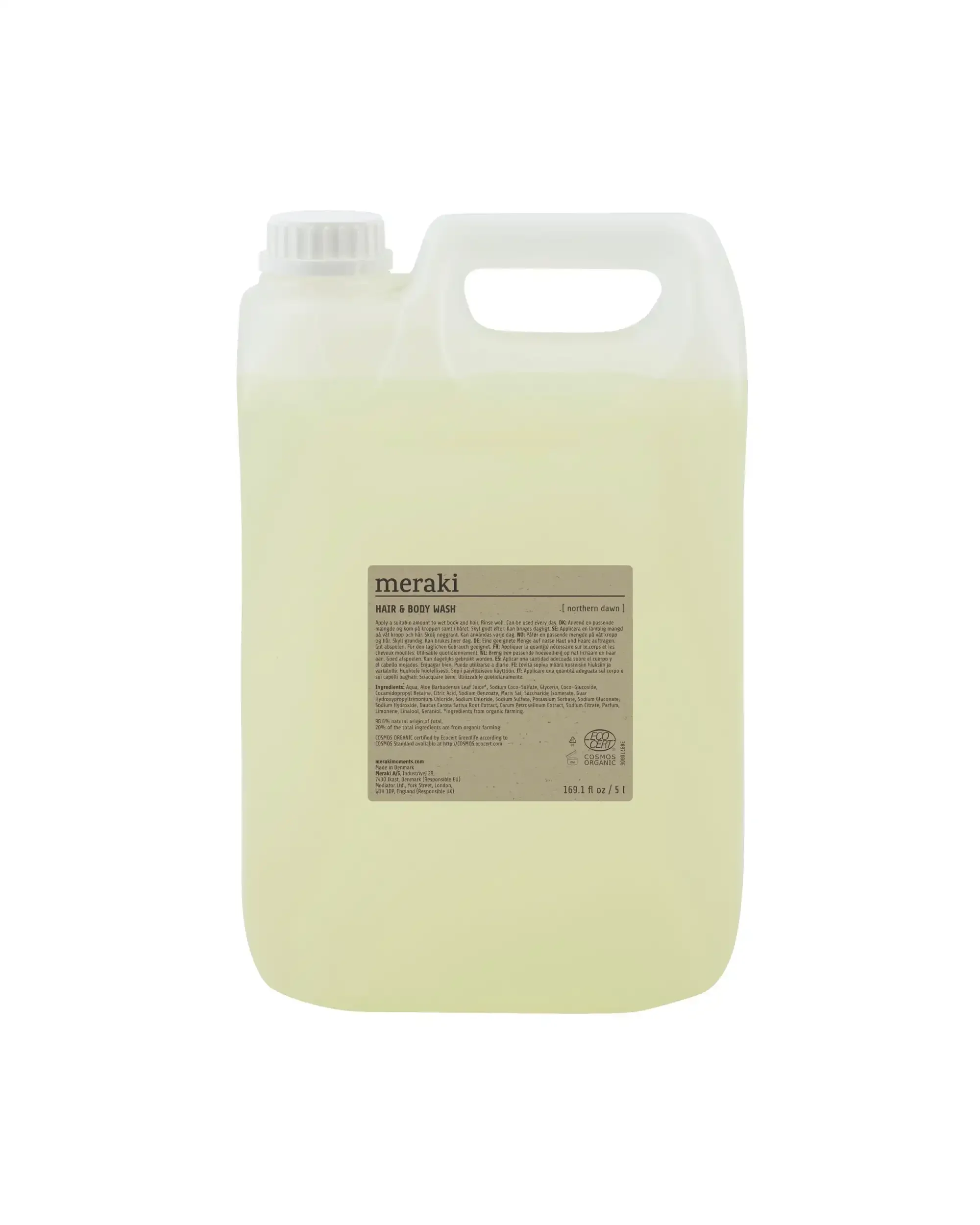 Haar & douchezeep refill Northern Dawn 5 liter