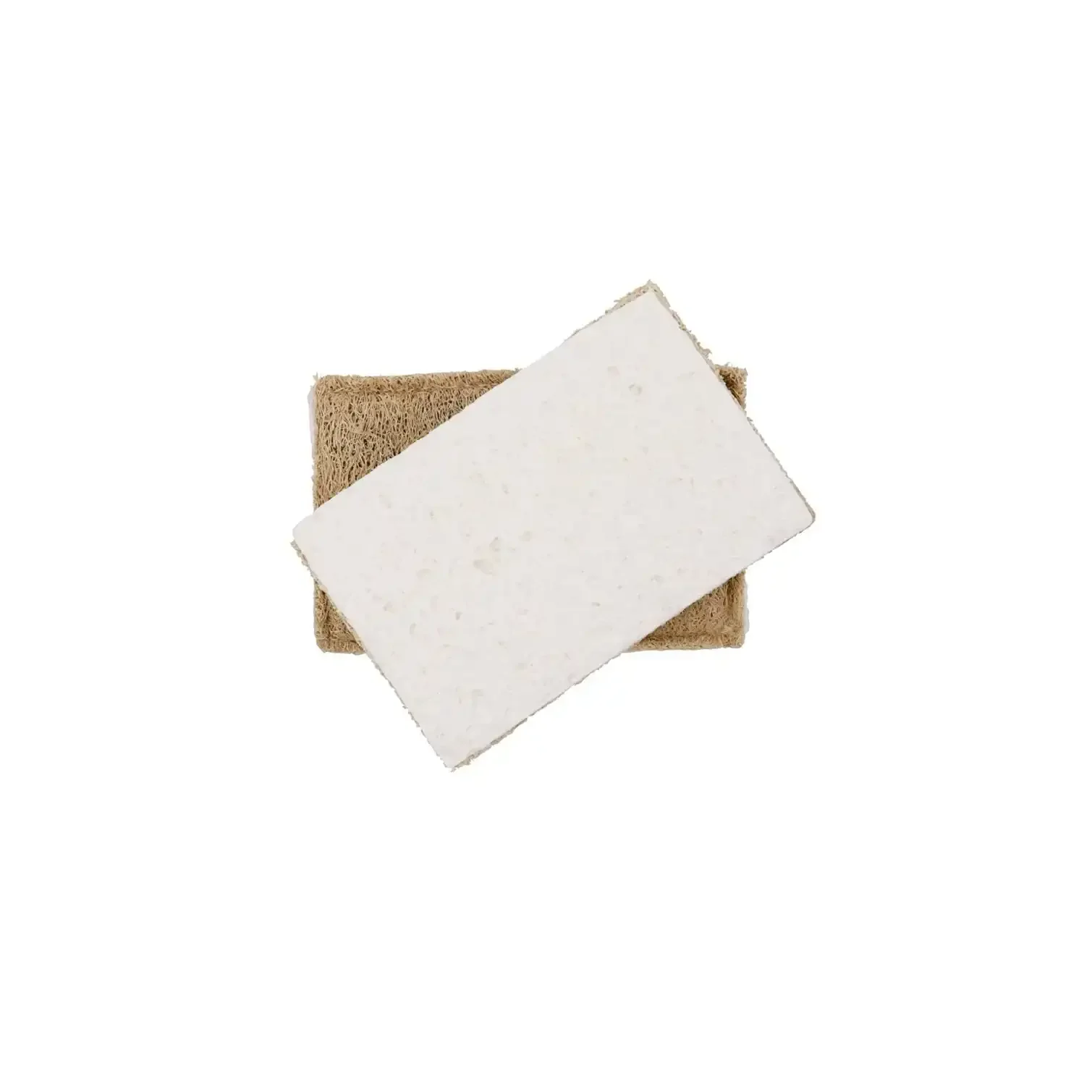 Schoonmaaksponzen Reseda houtpulp – 2 stuks