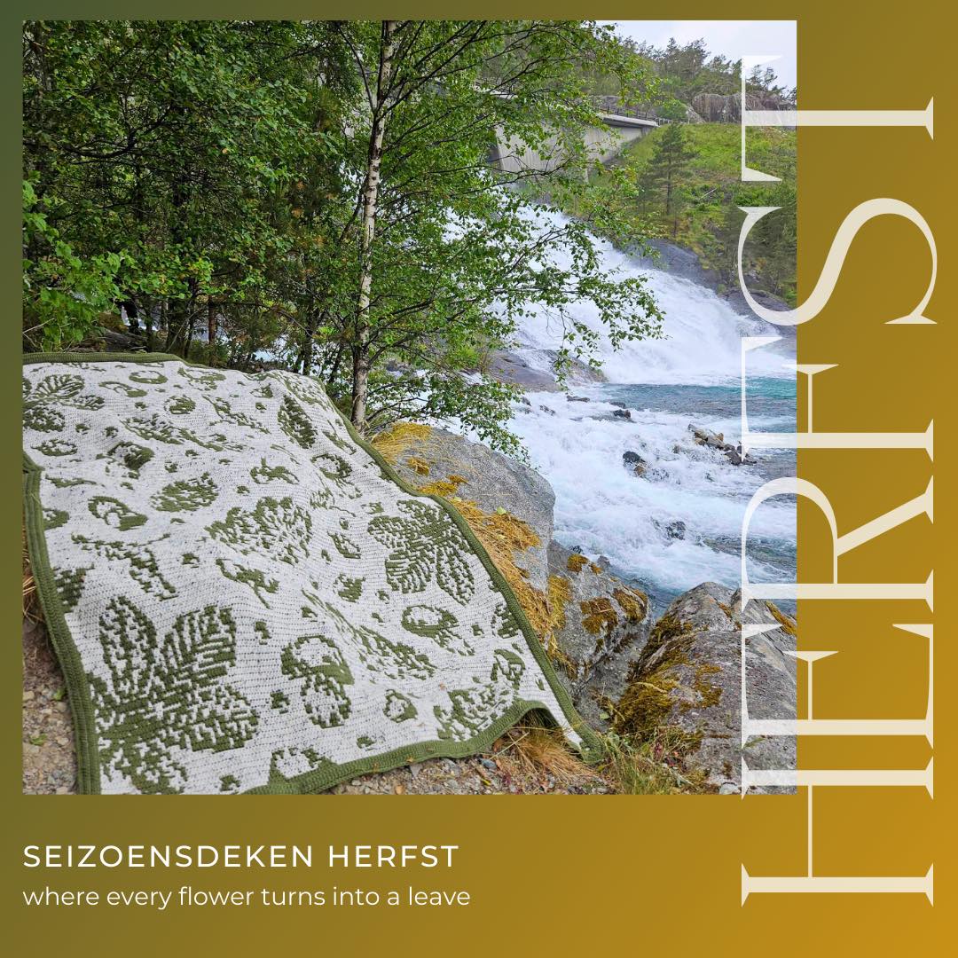 4 Seasons HERFST (A new day with overlay crochet) (inclusief haakpatroon)