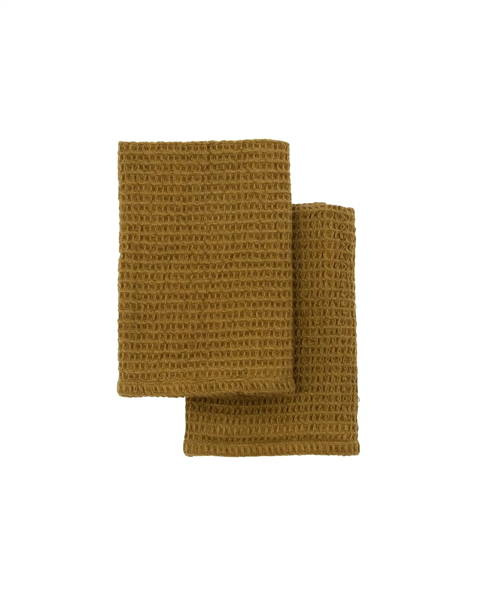 Vaatdoek Dark Olive 30×30 cm – 2 stuks