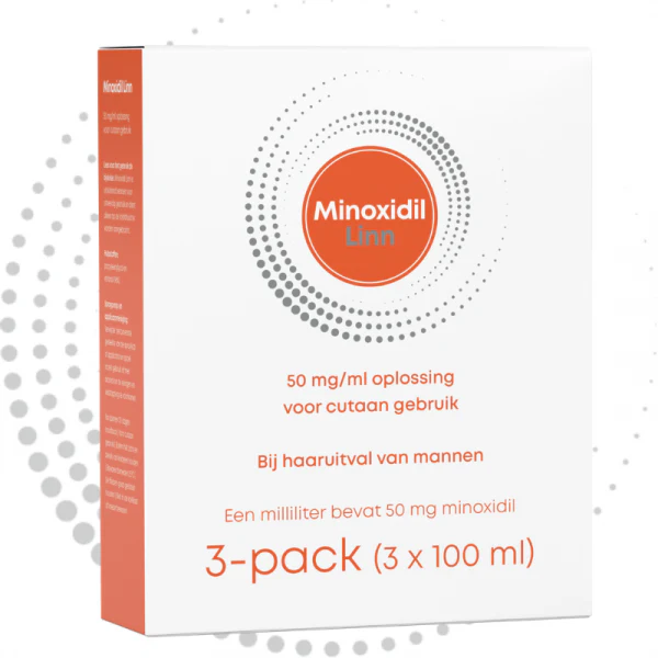 Minoxidil Linn 5% – 3-pack (3x100ml)