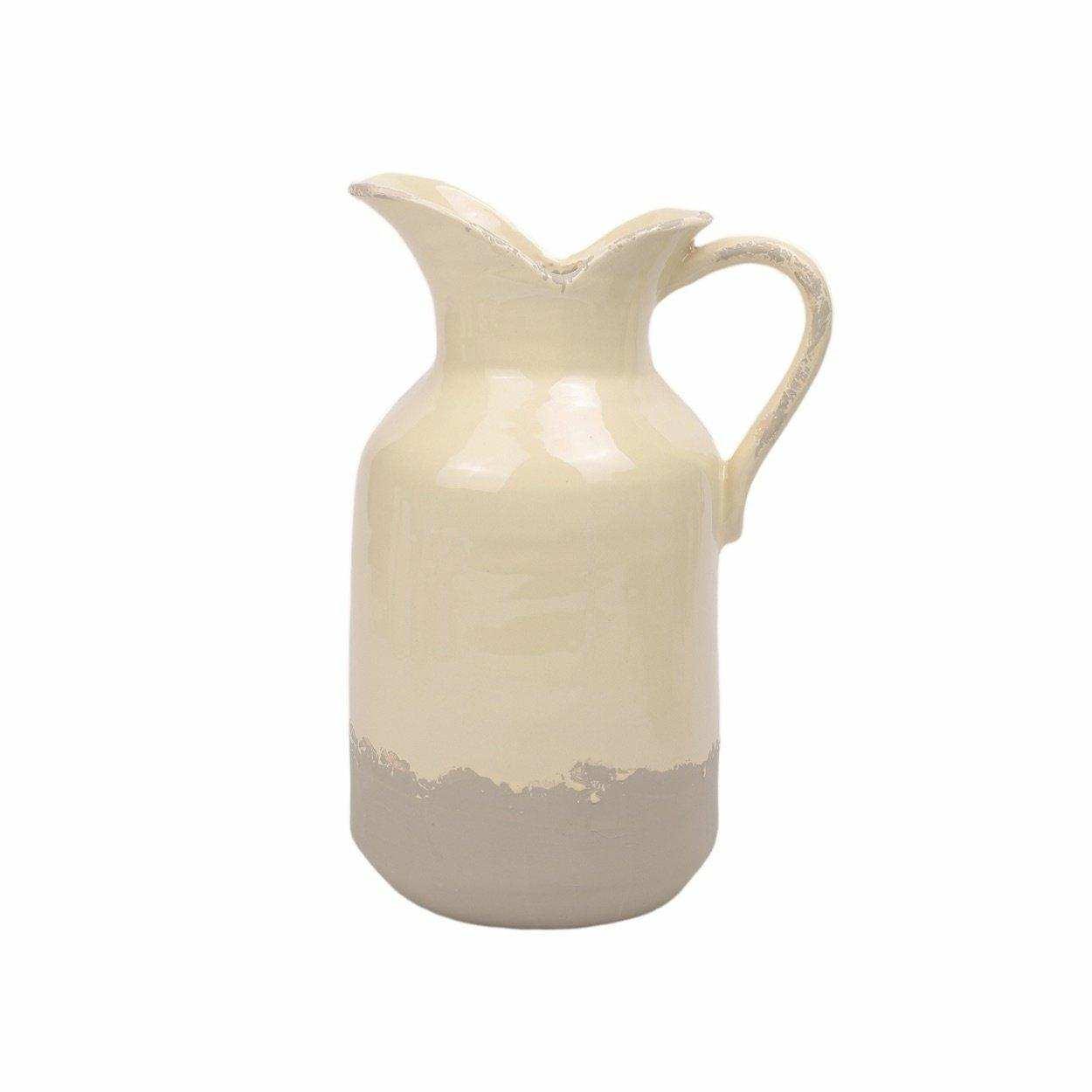 Kruik vaas Prado beige 31cm