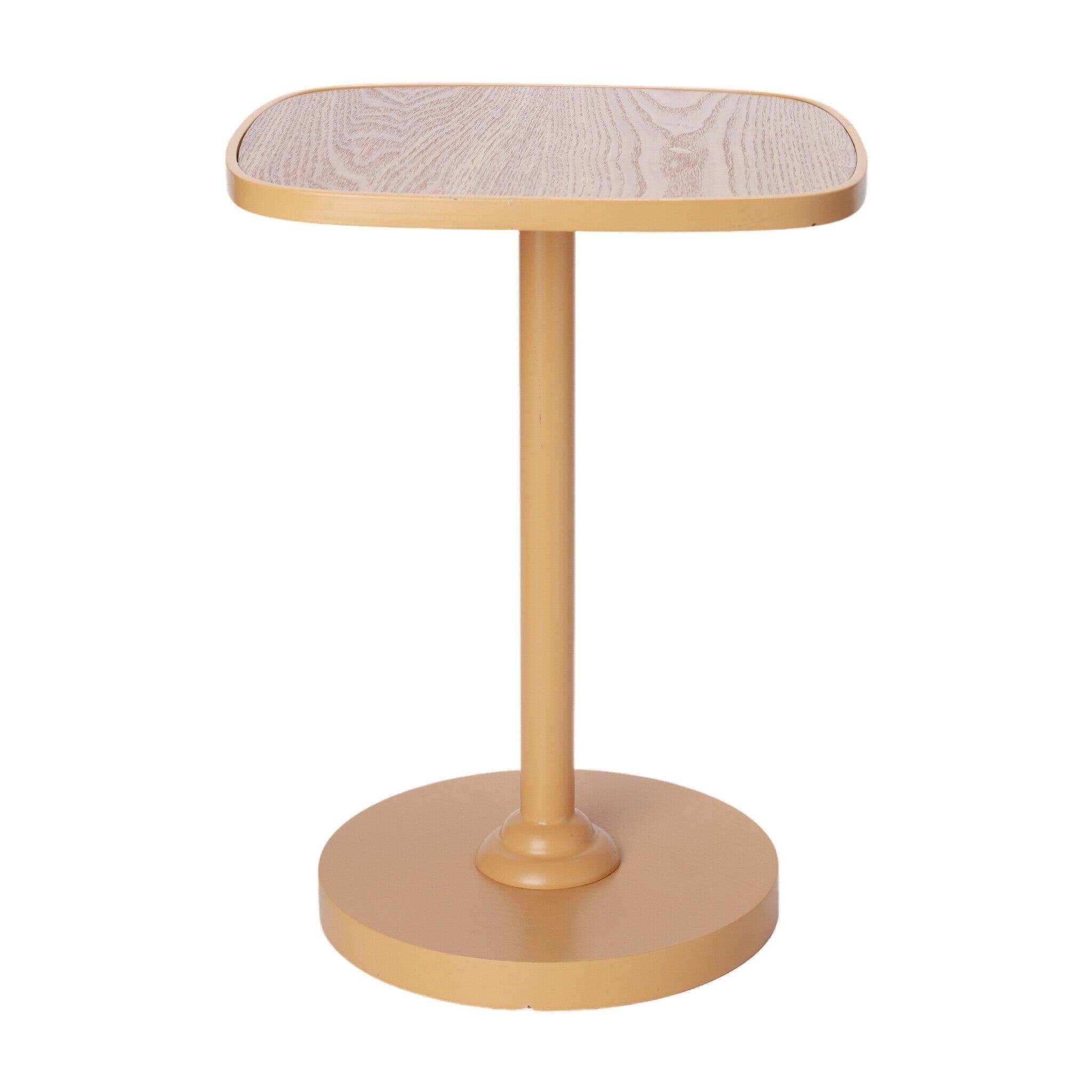 Bijzettafel Avondale geel 50cm