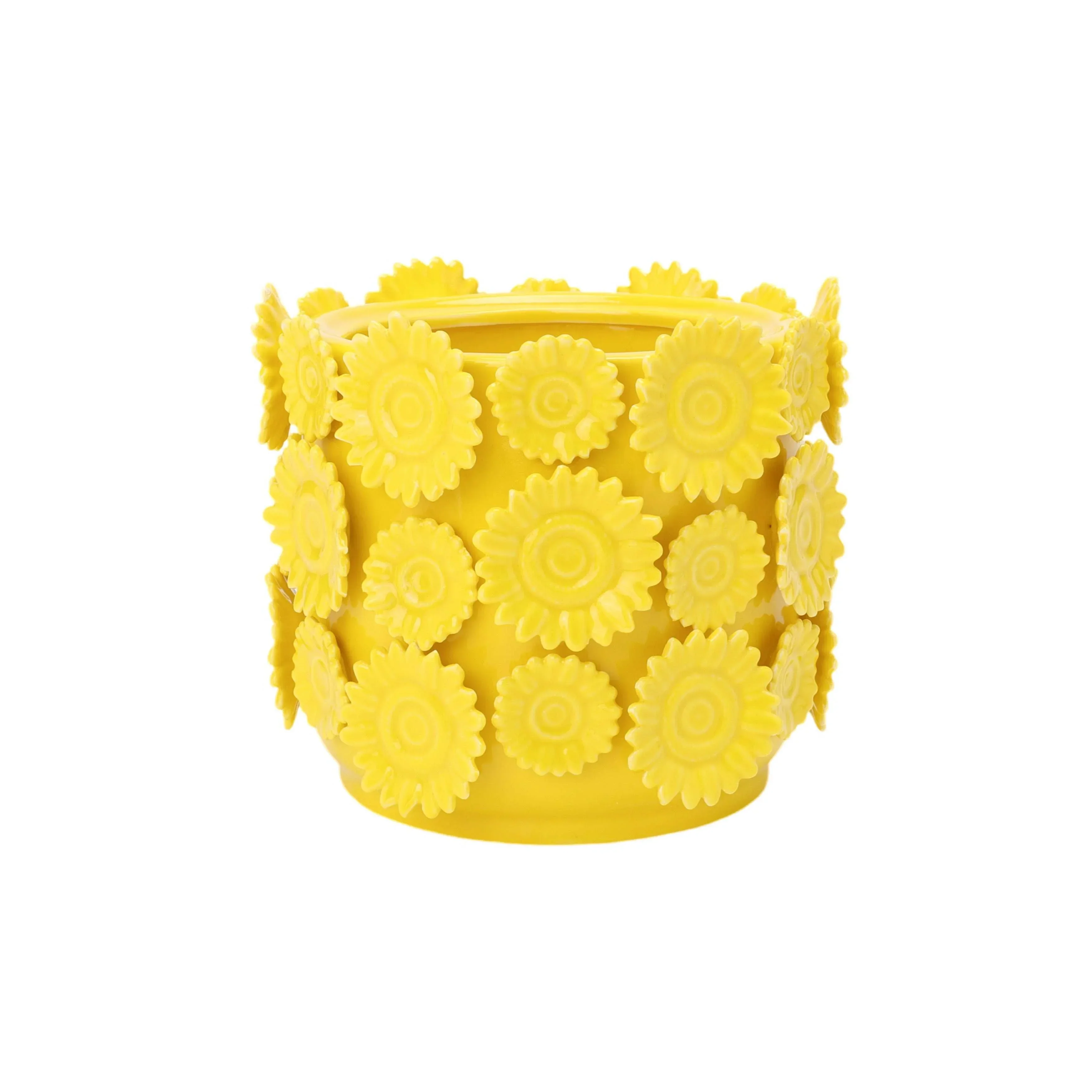 Vaas Sunny Side Up geel 17cm Vaas Sunny Side Up geel 17cm