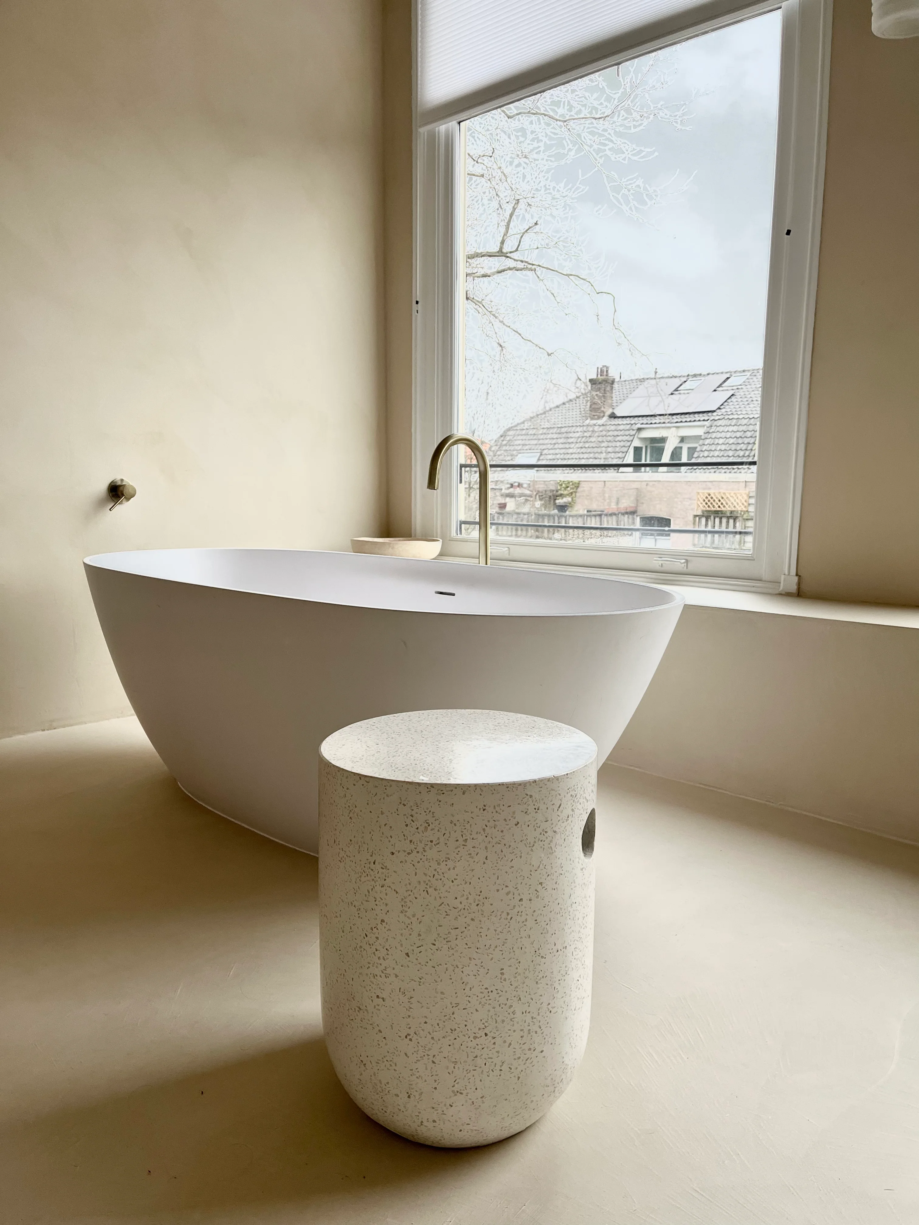 Bijzettafel Terazzo Stool