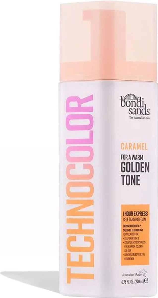 Bondi Sands Technocolor 1 Hour Express Self Tanning Foam – Caramel- 200ml Bondi Sands Technocolor 1 Hour Express Self Tanning Foam – Caramel- 200ml