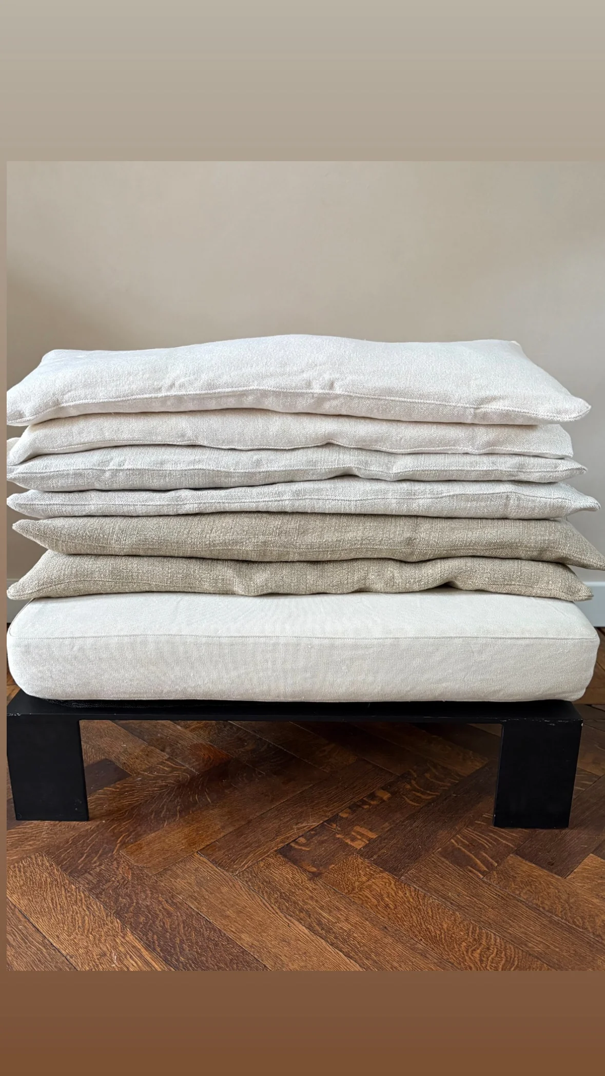 Deco Cushion linnen Sand