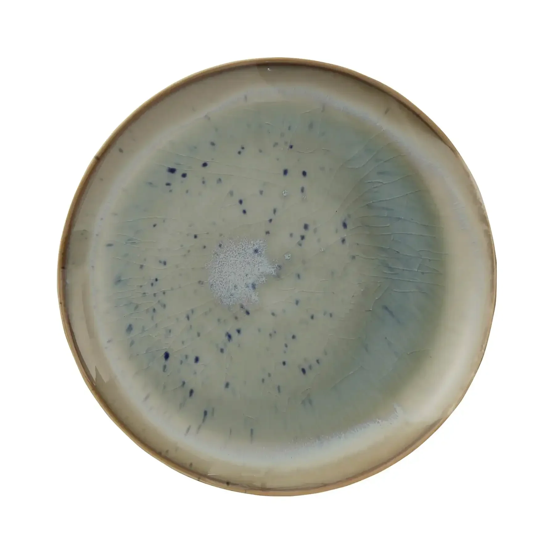 Bord aardewerk groen heather 27cm Bord aardewerk groen heather 27cm