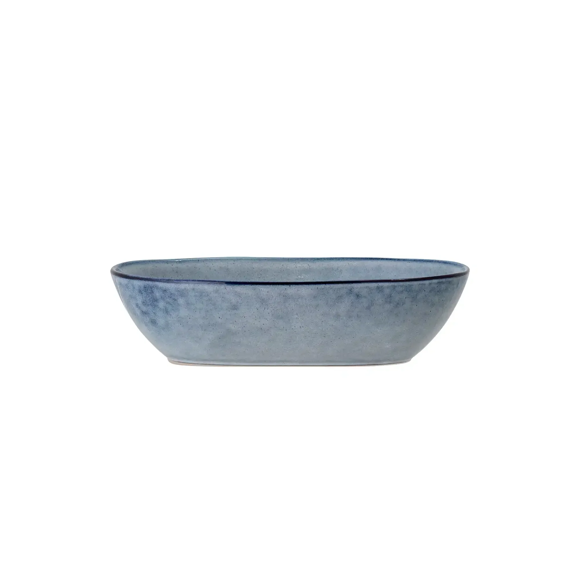 Schaal aardewerk blauw Sandrine