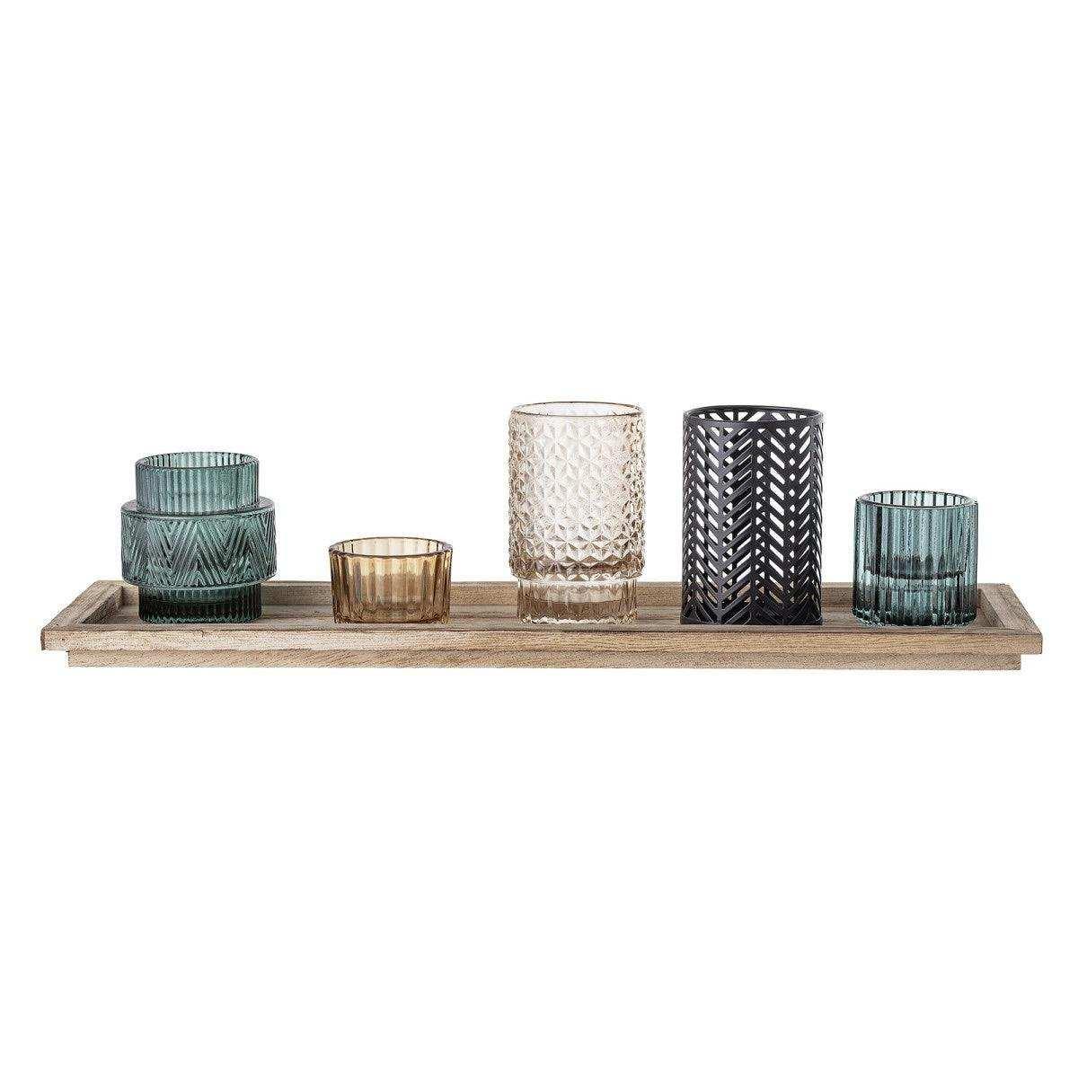 Sanga sfeerlicht set blauw 43cm