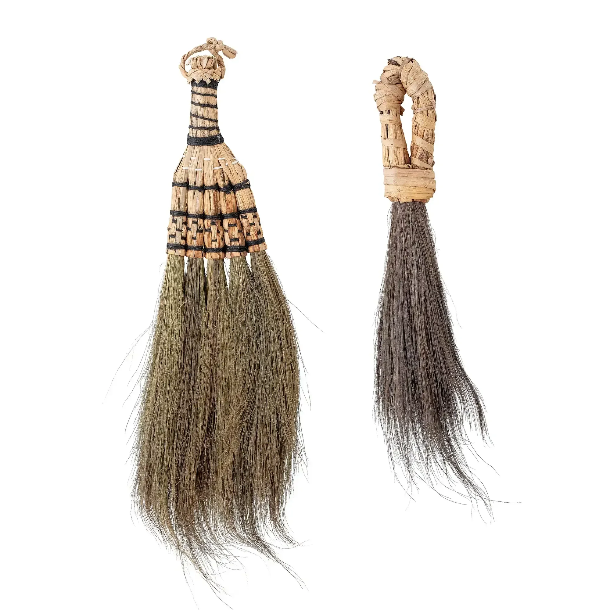 Wanddecoratie zeegras nature Hevan – set van 2