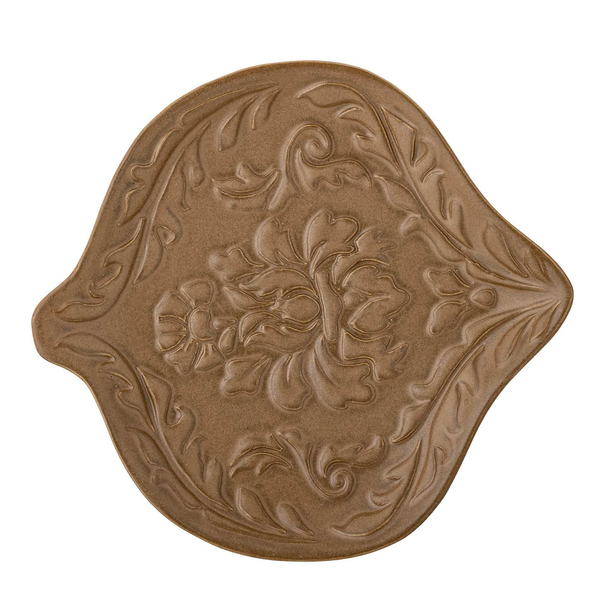 Schaal aardewerk bruin Lizz