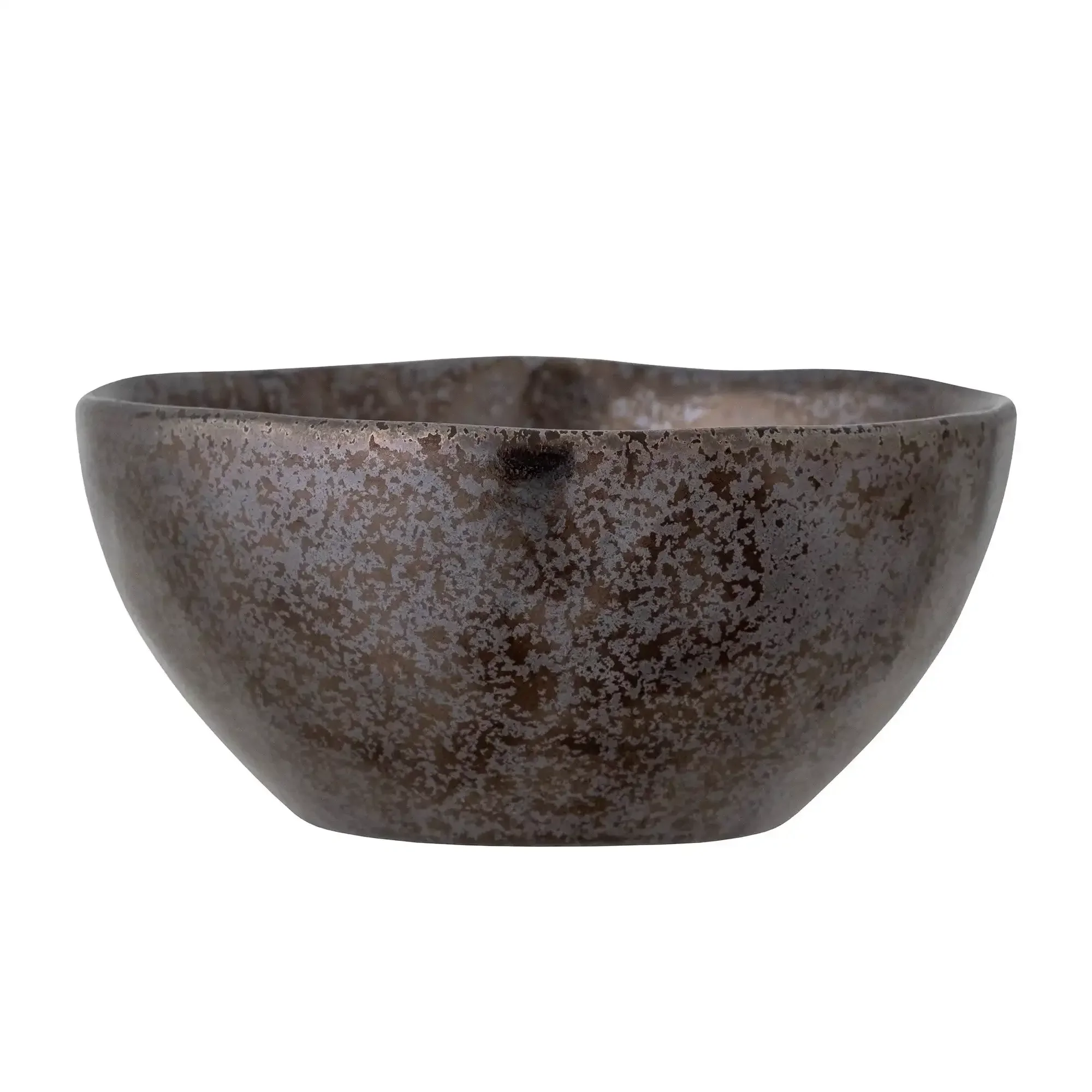 Schaal aardewerk brons Linne 15cm