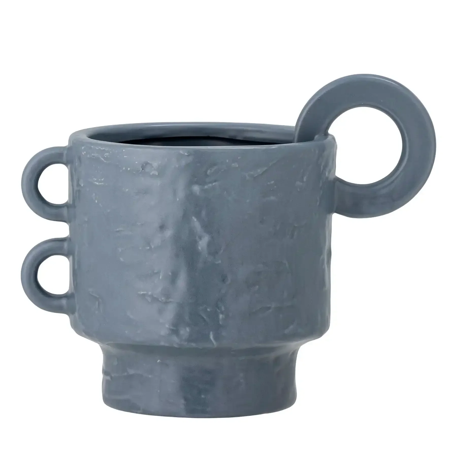 Bloempot aardewerk blauw alfine 19cm